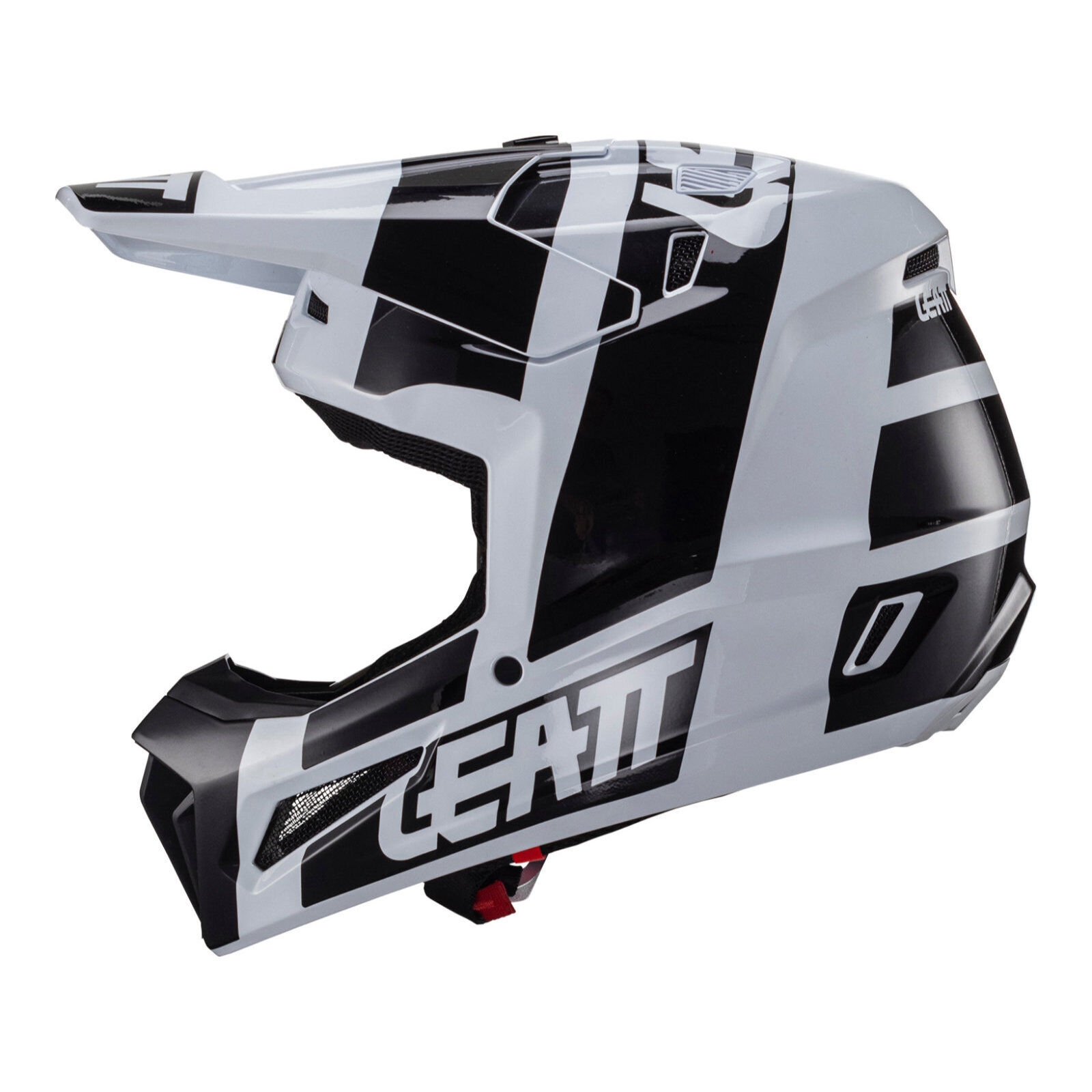 Leatt 2024 3.5 Junior Helmet Kit - Black / White (YL)