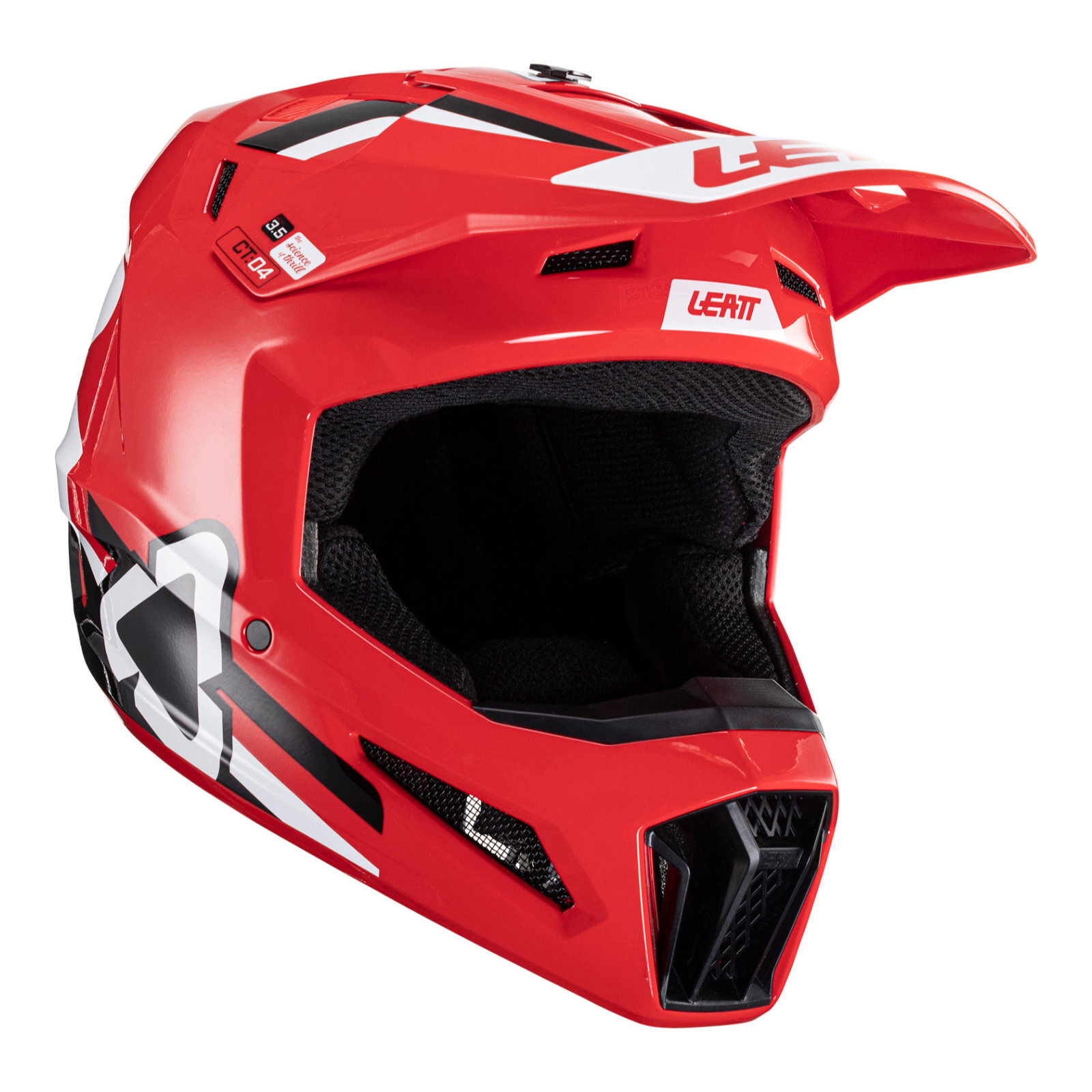 Leatt 2024 3.5 Junior Helmet Kit - Red (YM)