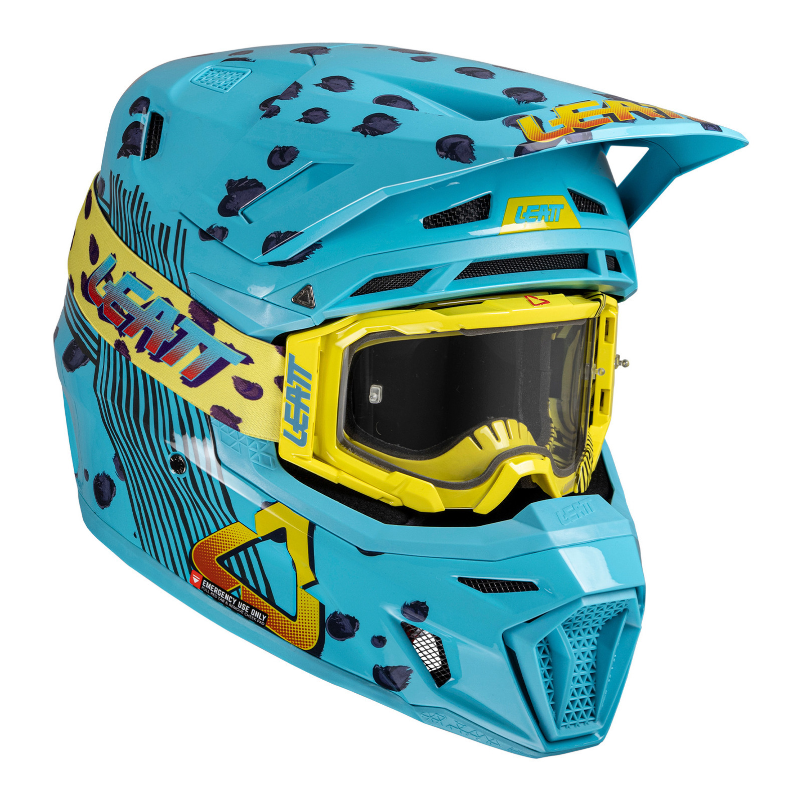 Leatt 2025 8.5 Helmet Kit - Cheetah (XL/61-62cm)