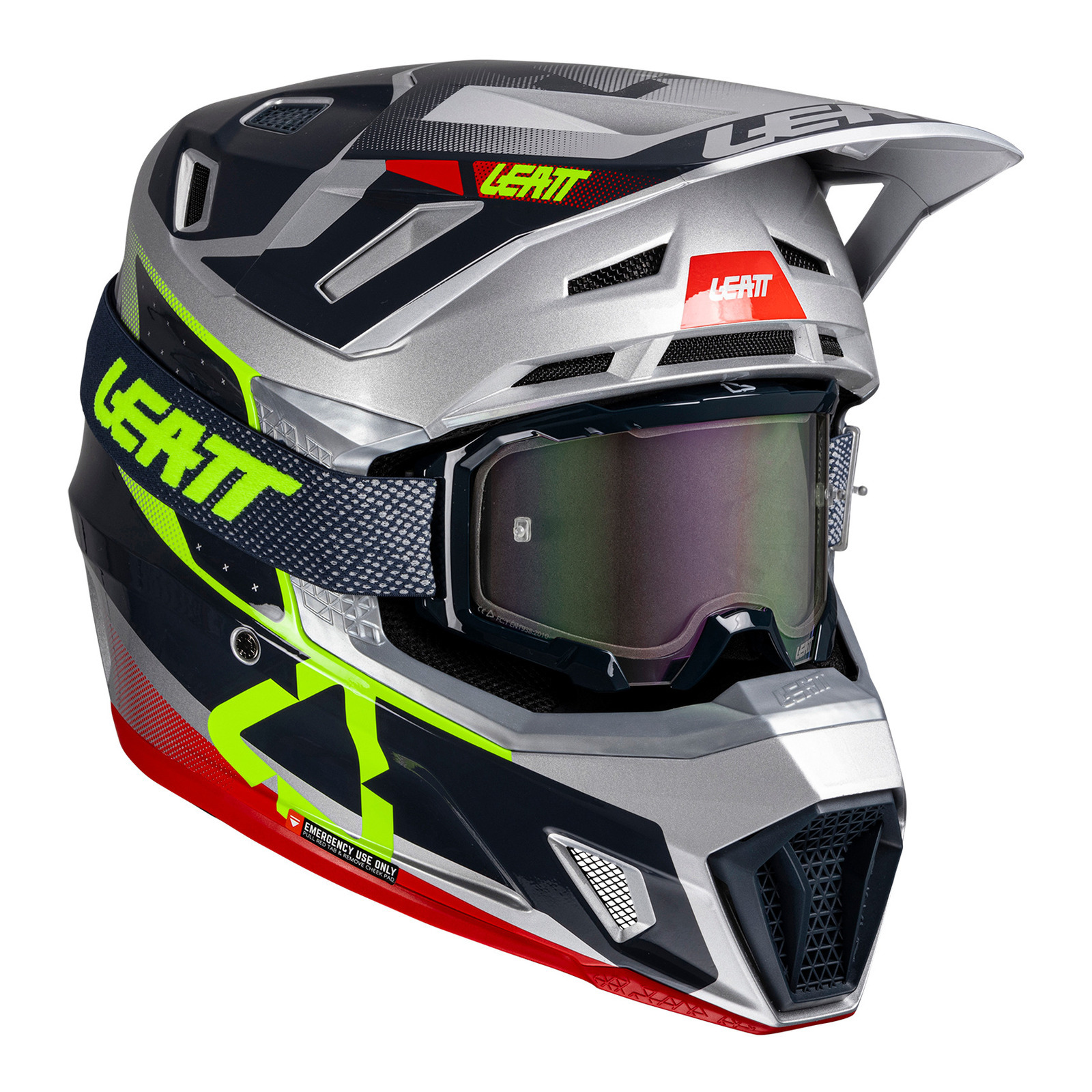 Leatt 2025 7.5 Helmet Kit - Steel (S/55-56cm)