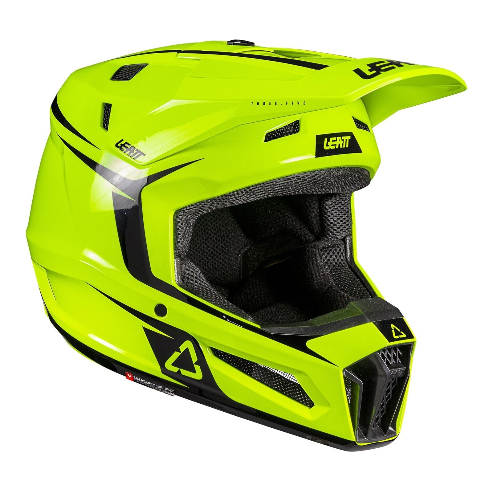 Leatt 3.5 Helmet Kit - Neon Yellow (XS)
