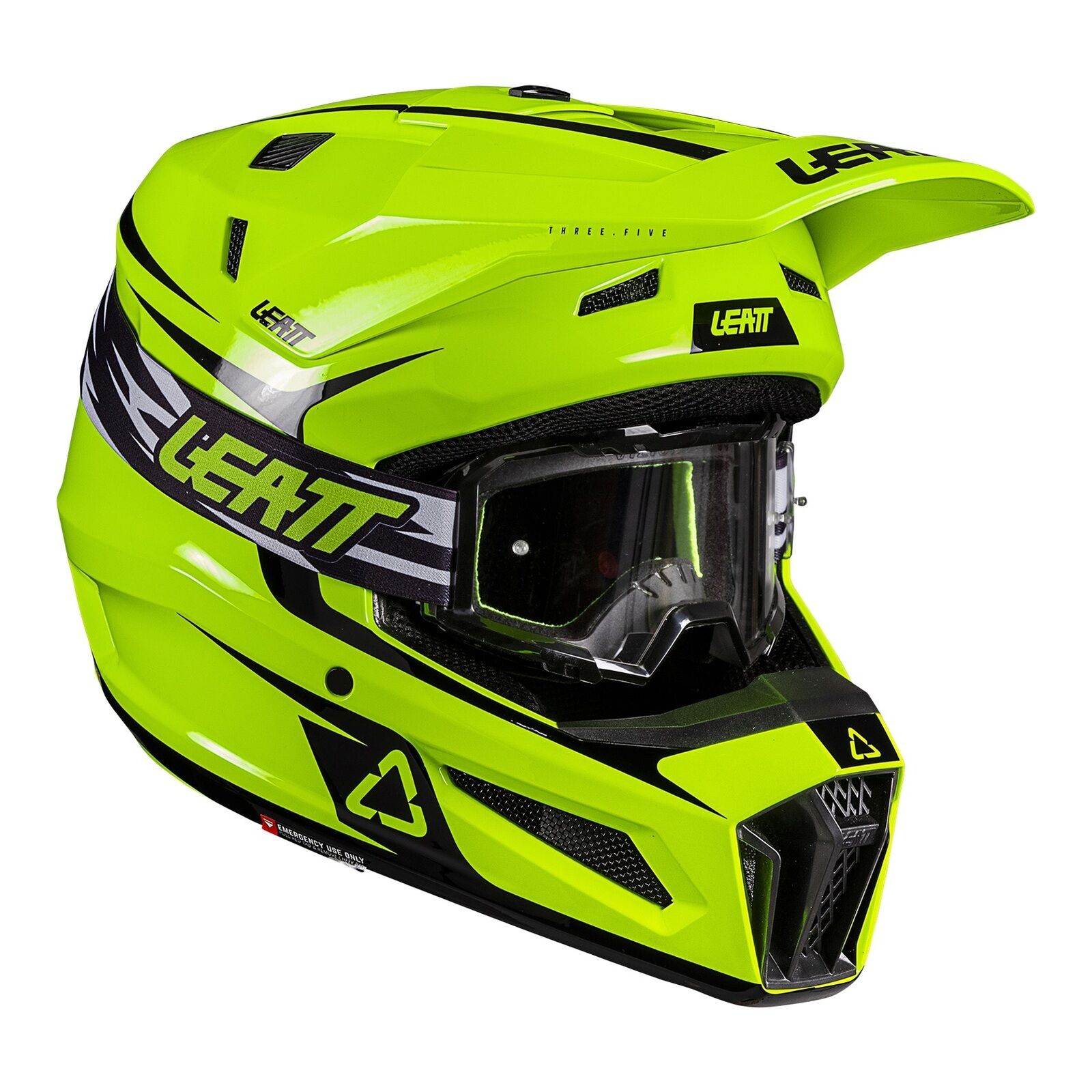 Leatt 3.5 Helmet Kit - Neon Yellow (S)
