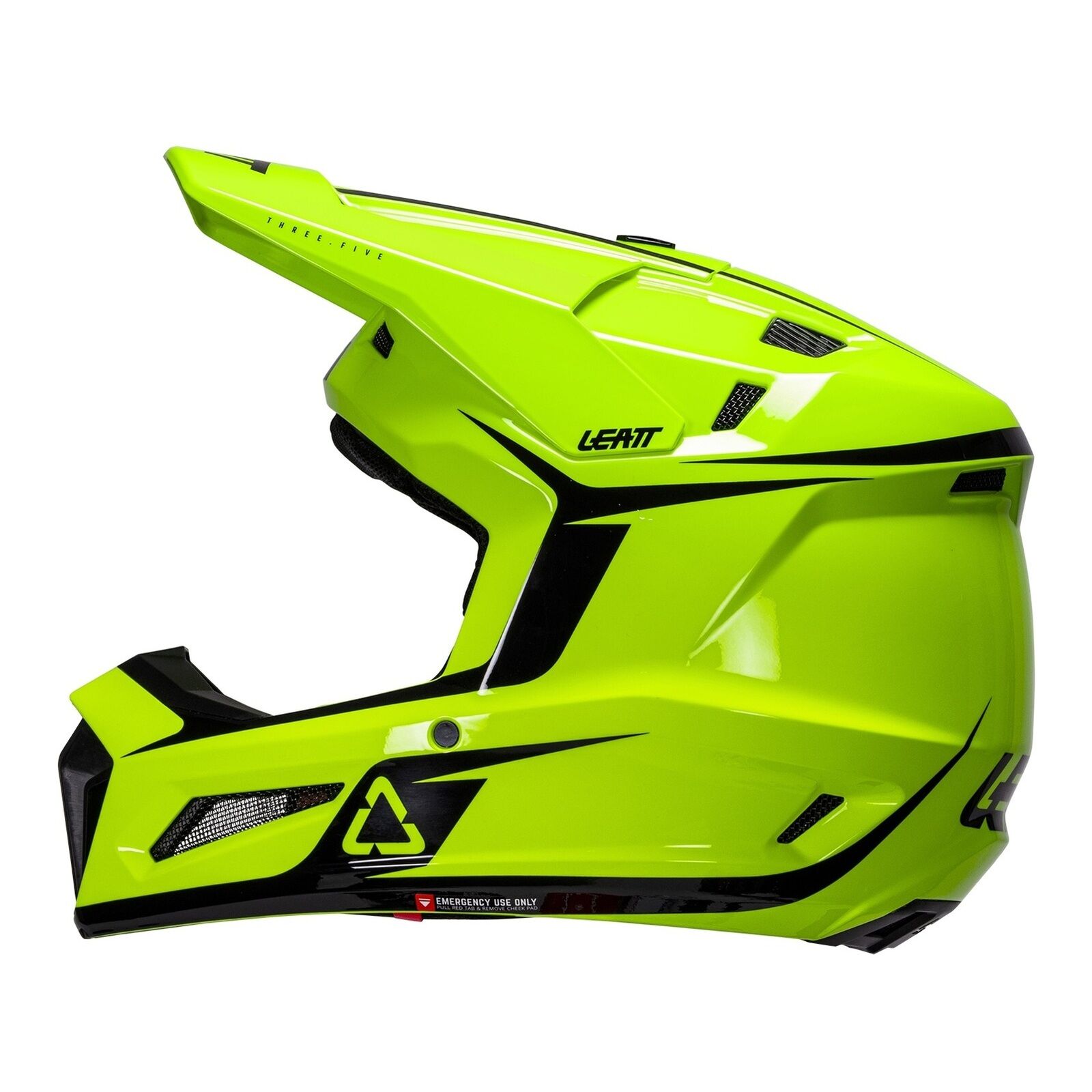 Leatt 3.5 Junior Helmet Kit - Neon Yellow (M/51-52cm) V26