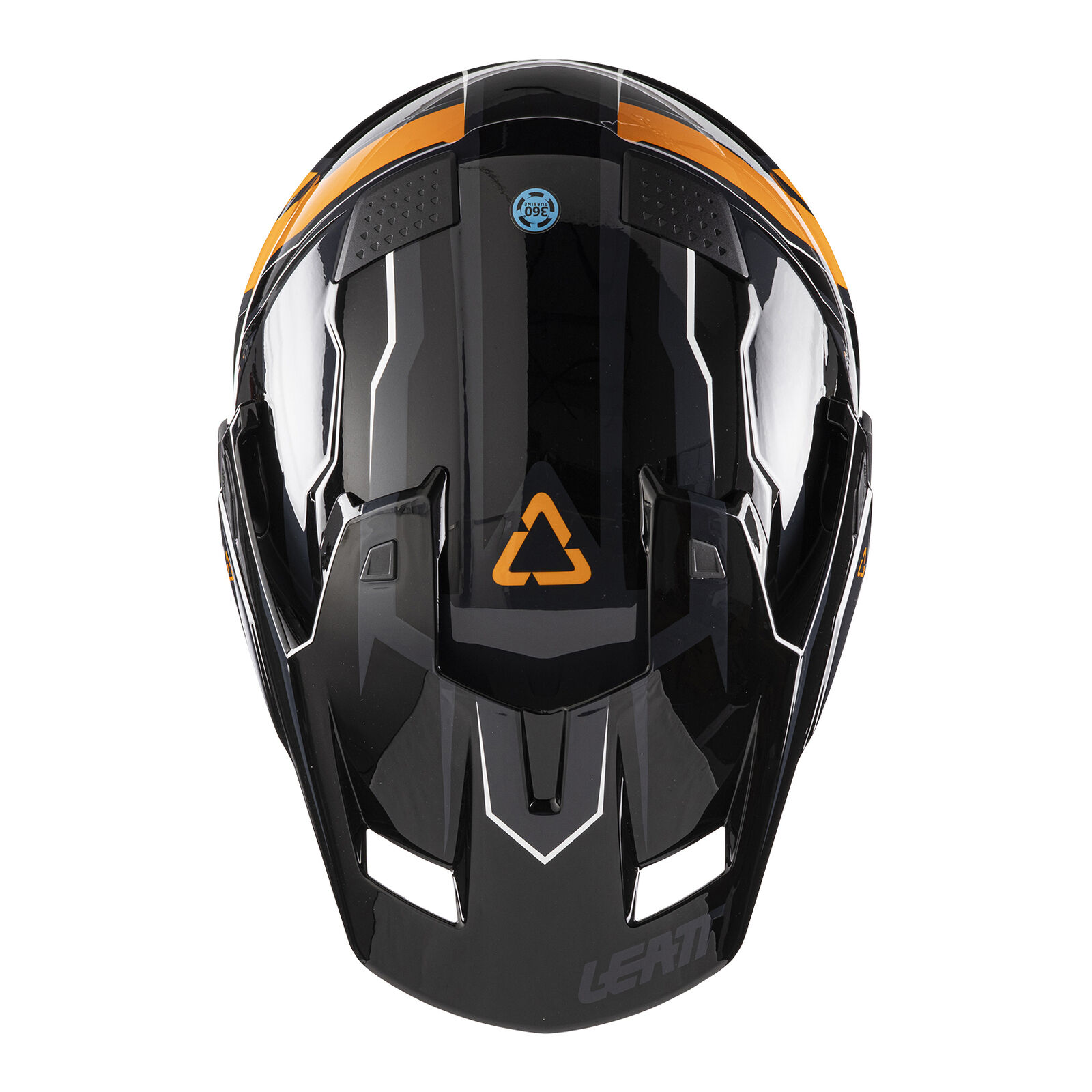 Leatt 7.5 ADV Helmet Kit - Black / Orange (XL 61-62CM)