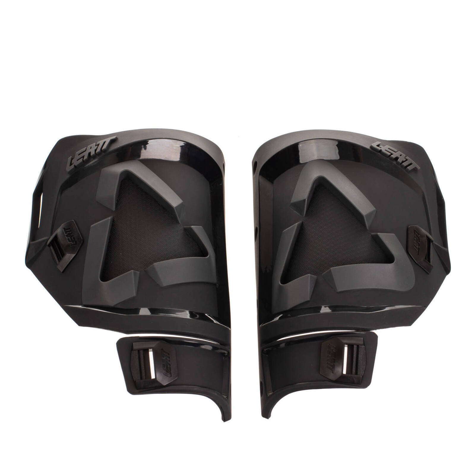 Leatt 5.5 Boot Shin Plate Kit - Black  Pair (US7-9)