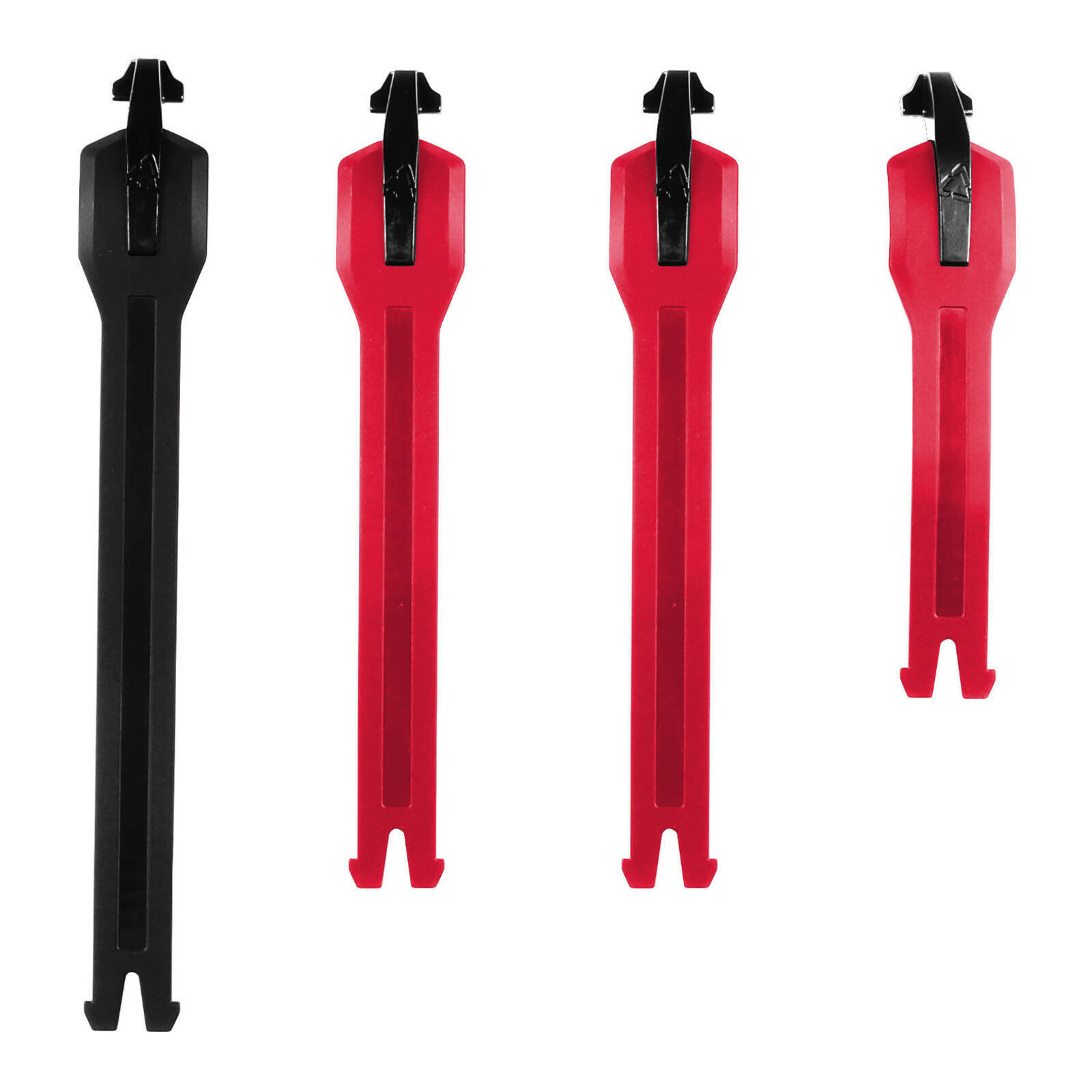 Leatt Strap Kit 4.5 Black 1 + Red 3 - 3 Pieces