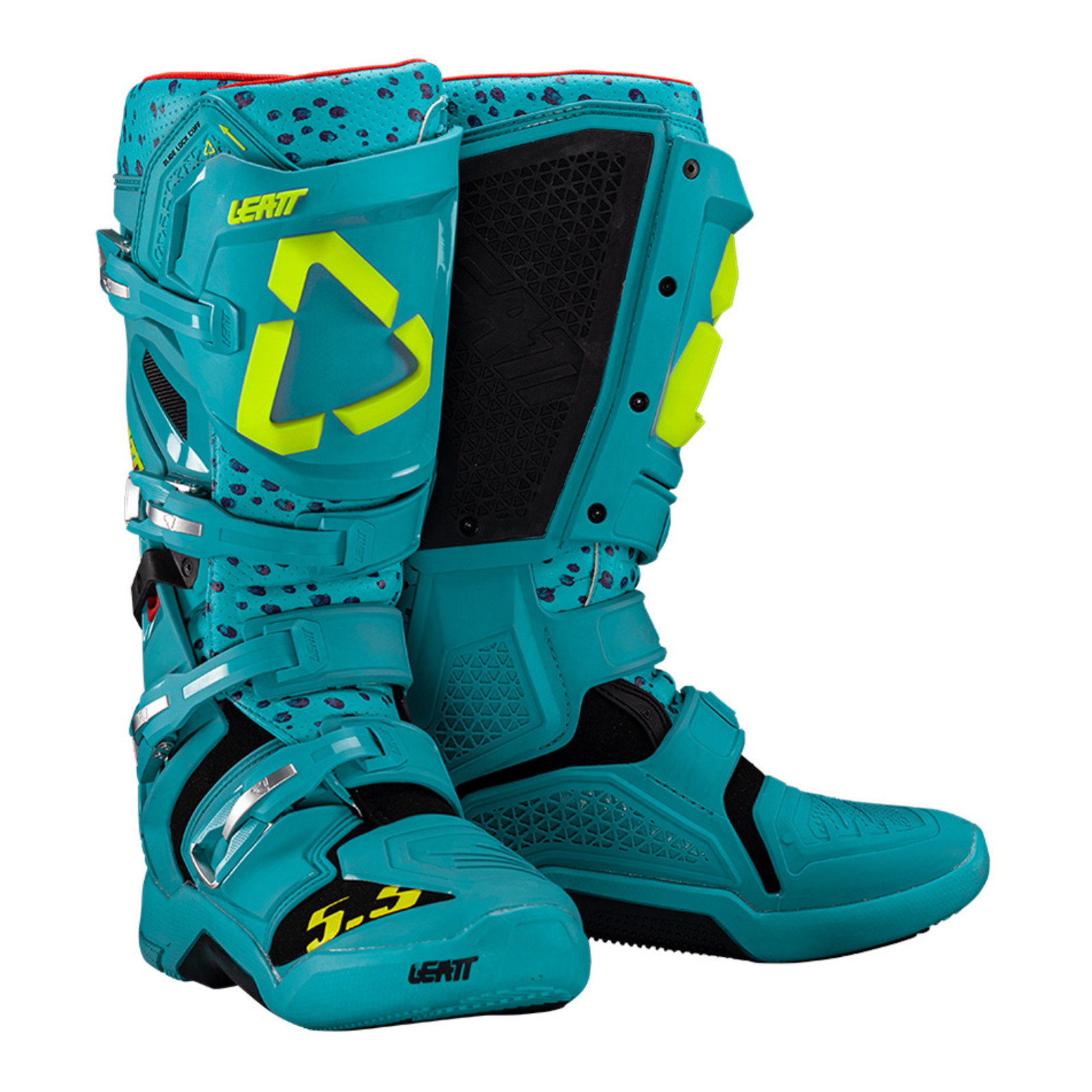 Leatt 5.5 FlexLock Boot - Cheetah (US9/EU43)