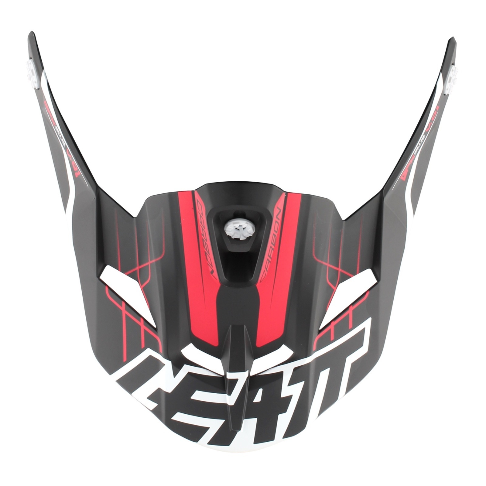 Leatt 6.5 18 R/Ment GPX Visor V16 - Carbon (XS-SM)