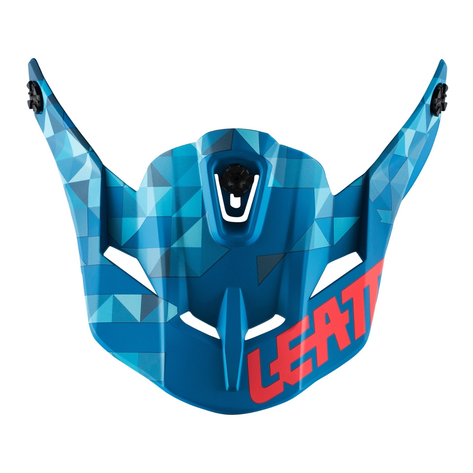 Leatt GPX 4.5 Helmet Peak V22 - Blue / Red (XS/S)