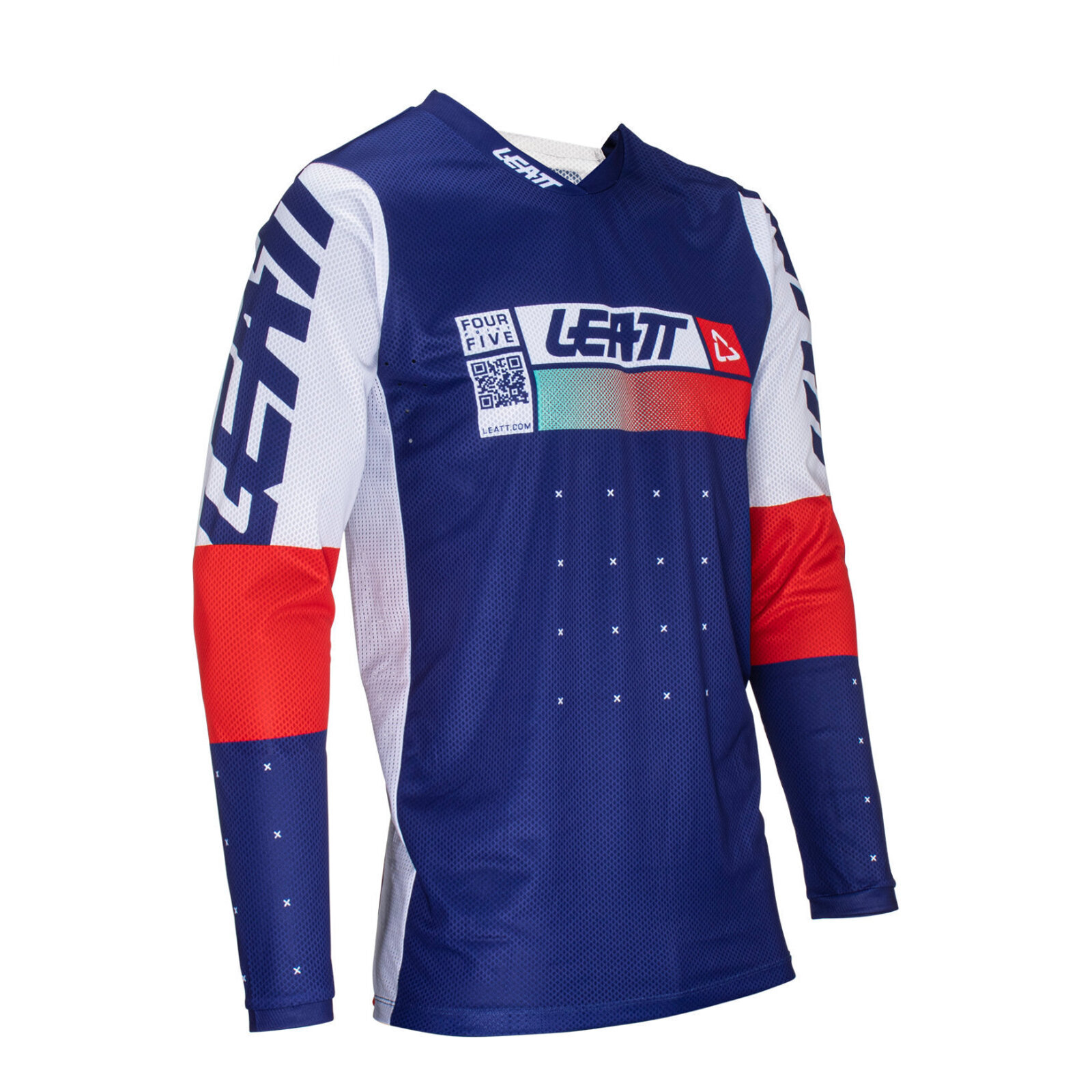 Leatt 2024 Jersey Moto 4.5 Lite - Royal (S)