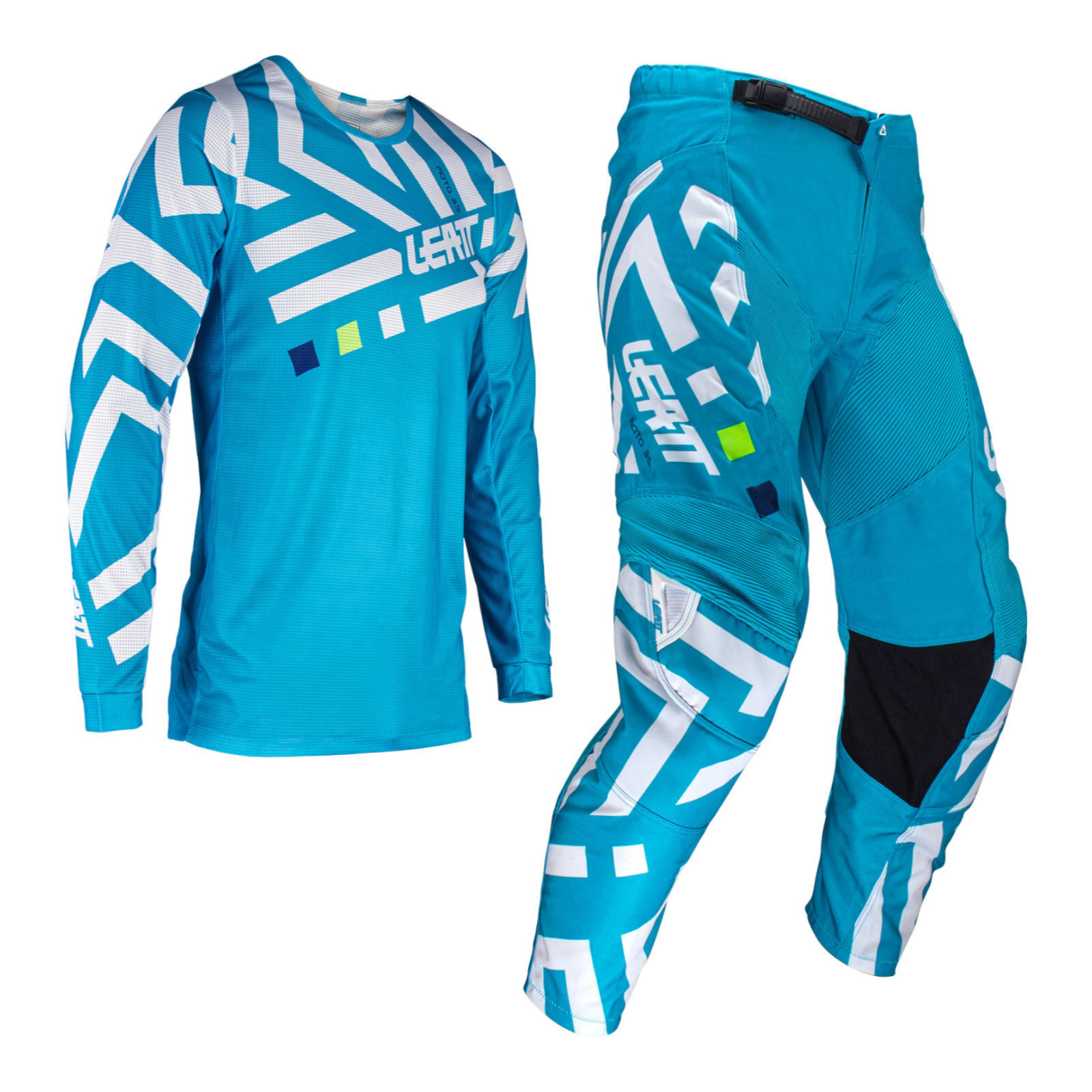 Leatt 2024 3.5 Ride Kit - Cyan (XL/US36/EU54)