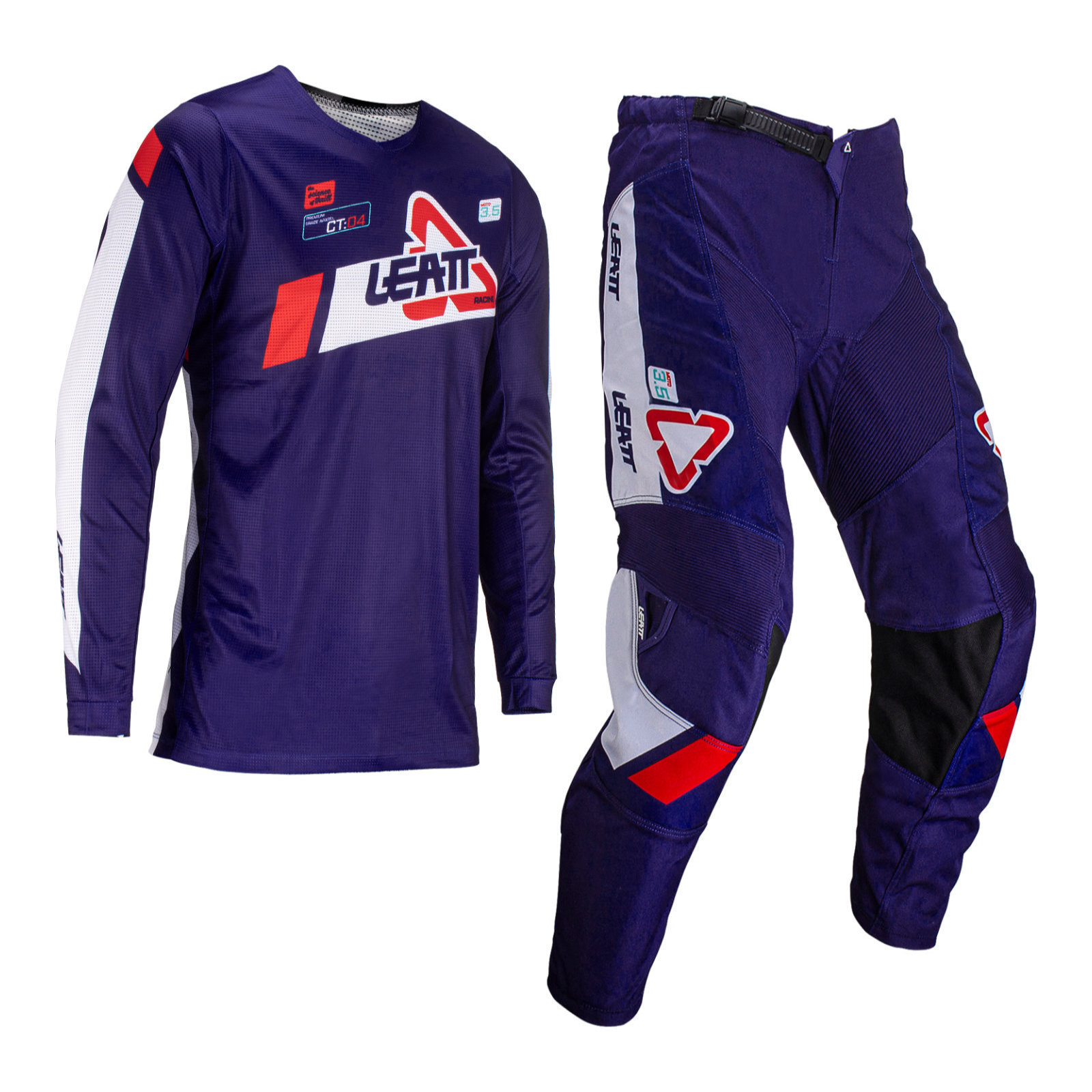 Leatt 2024 3.5 Ride Kit - Royal (M/US32/EU50)