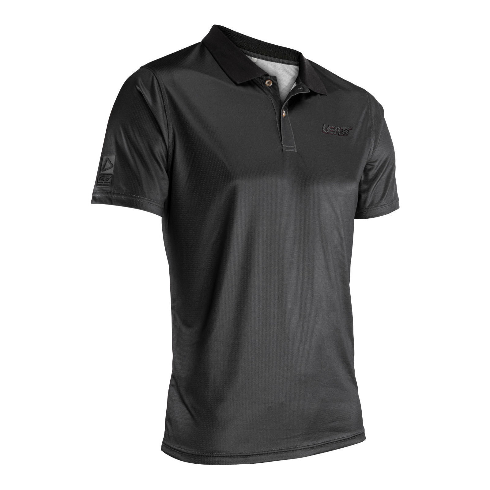 Leatt Team Short Polo Shirt - Graphene (L)