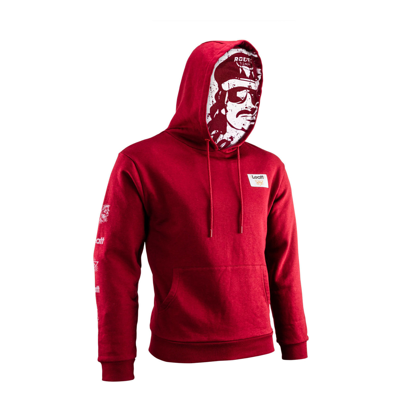 Leatt Core Hoodie - Ruby (L)