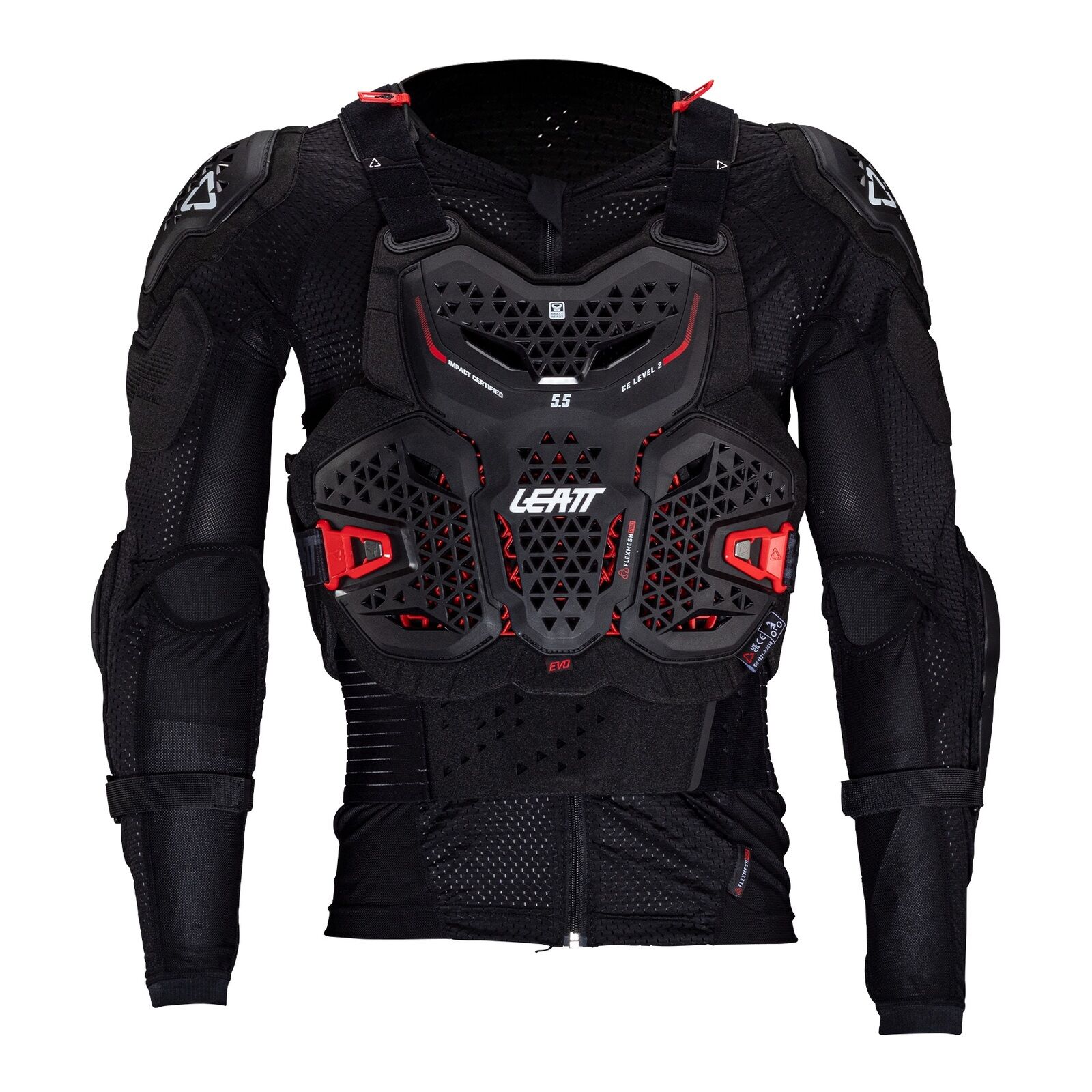 Leatt 5.5 Body Protector Evo - Black (S 160-166cm)