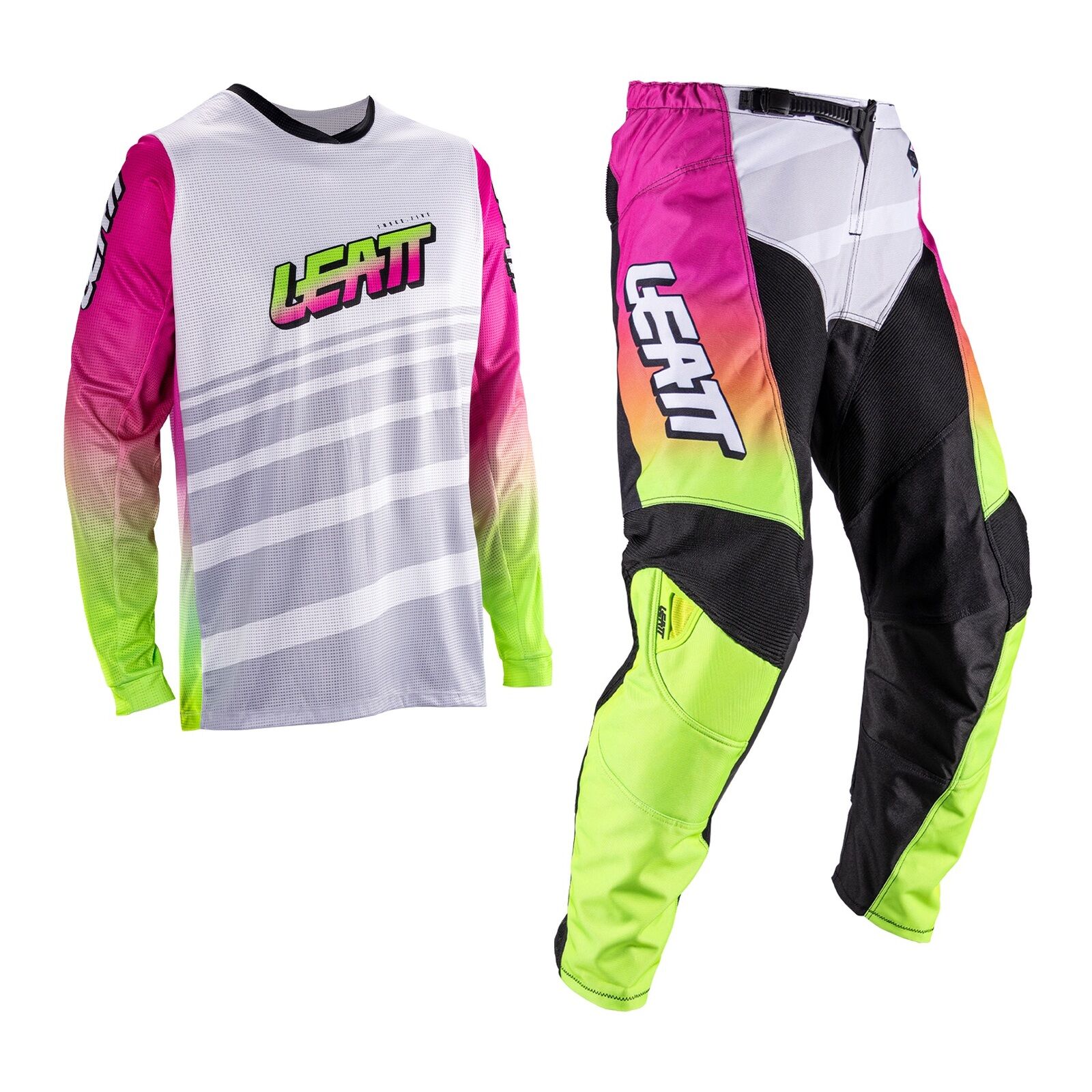 Leatt 3.5 Ride Kit Mini - Retro Pink (XS/EU110/120CM)