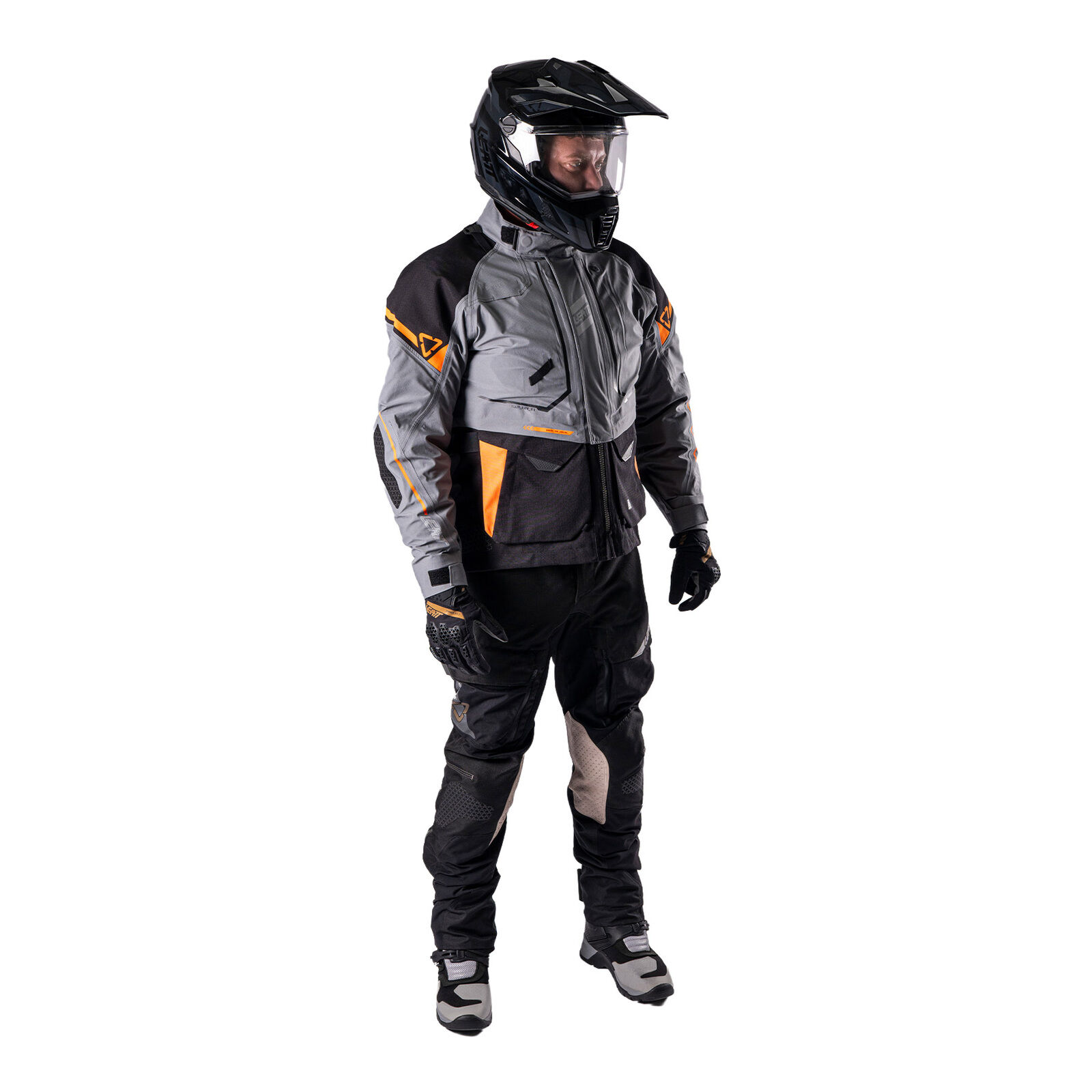 Leatt 8.5 ADV Multitour Jacket - Iron / Grey (M/US40/EU50)