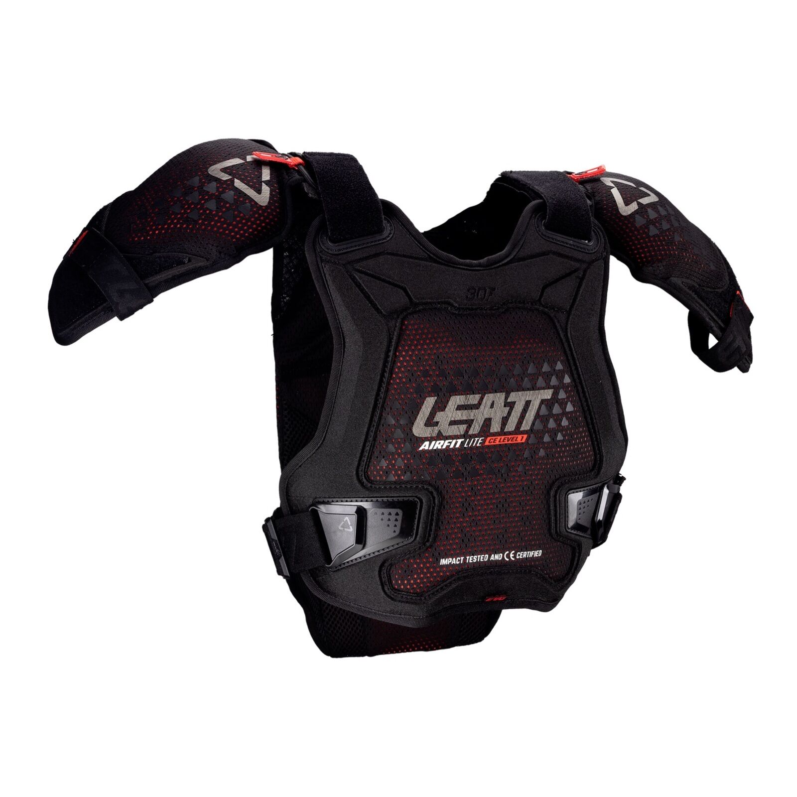 Leatt 3DF AirFit Evo Pro Junior Chest Protector - Black (L/XL / 147-159cm)