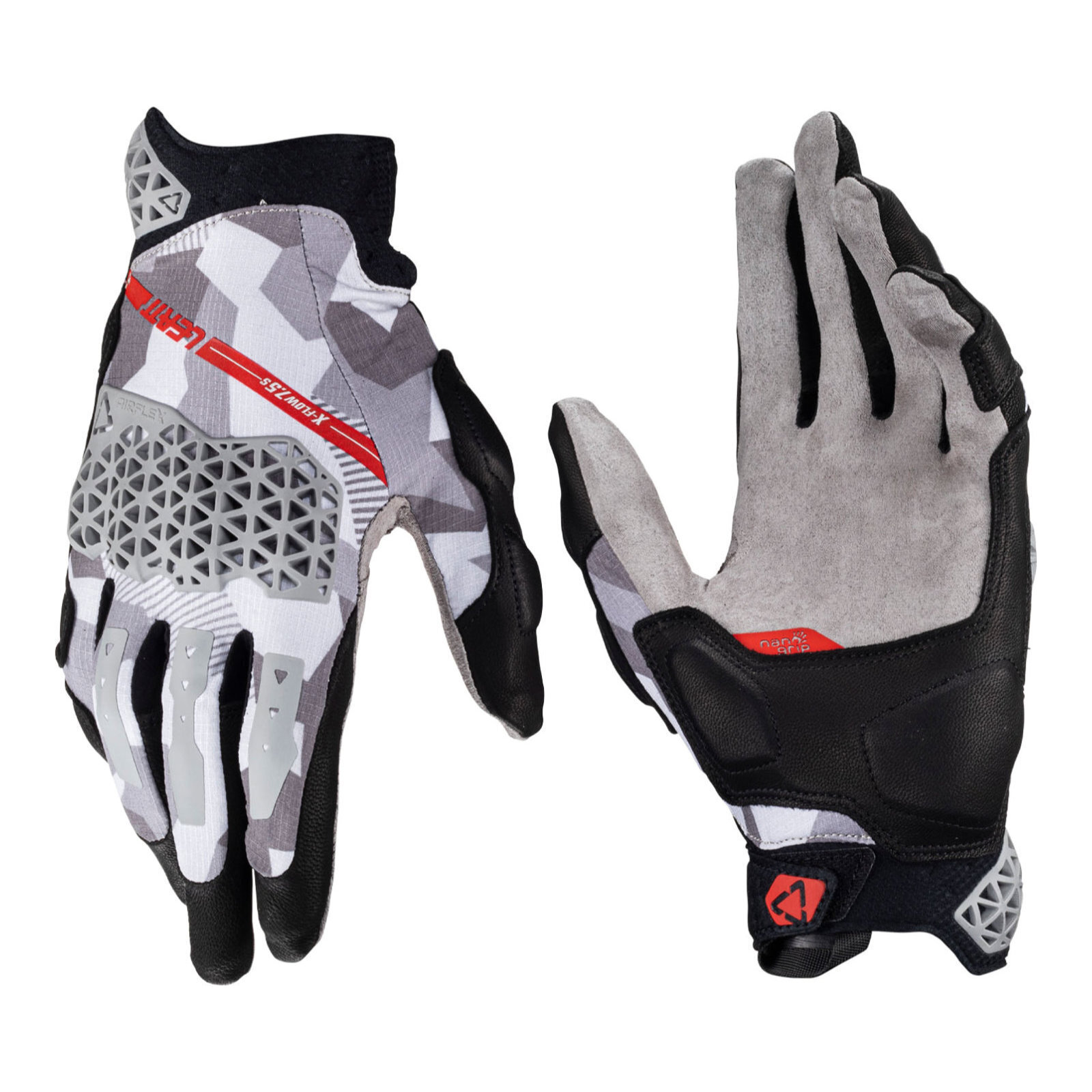 Leatt 7.5 Glove ADV X-Flow (Short) - Steel (L)