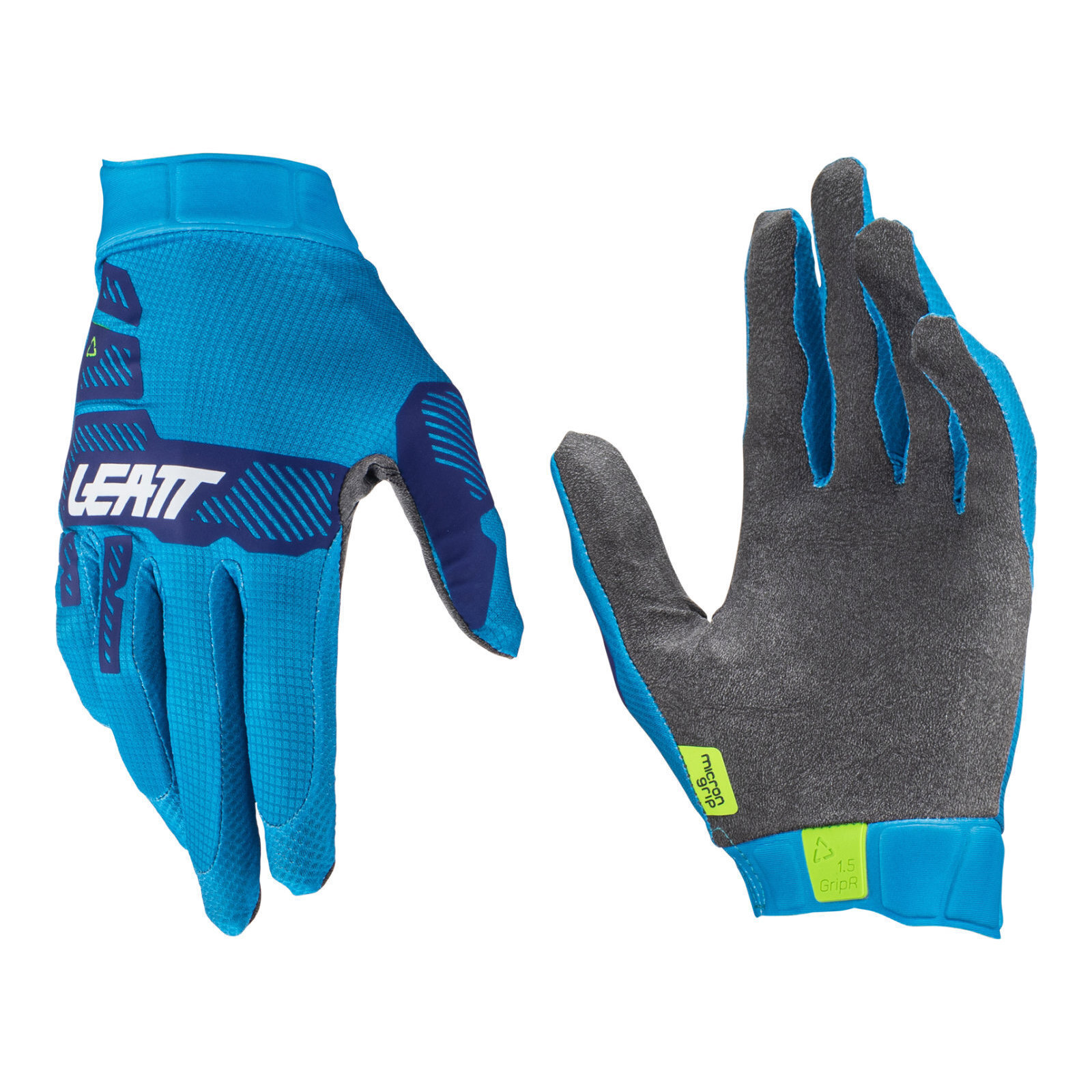 Leatt 2024 1.5 Gripr Moto Glove - Cyan (M)