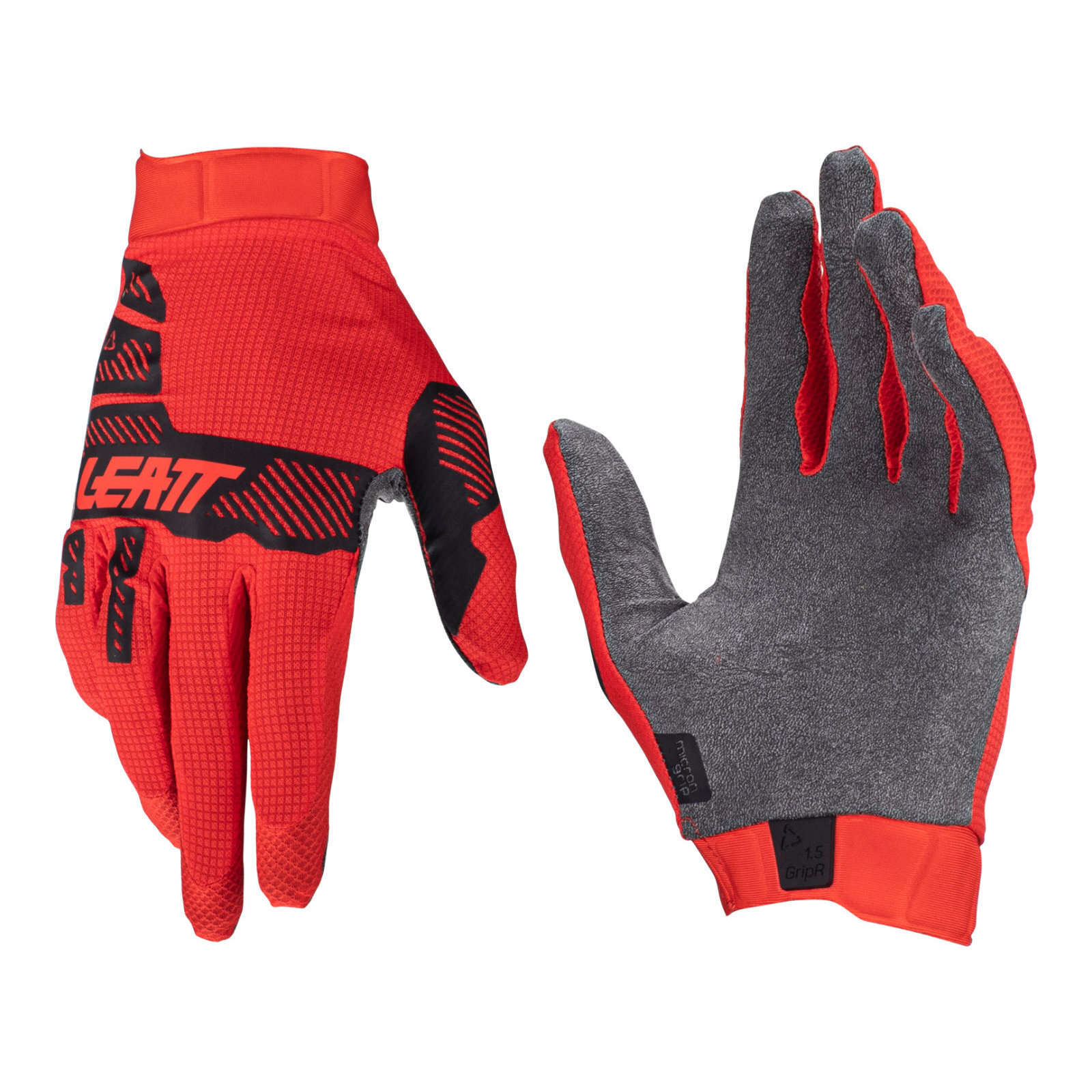 Leatt 2024 1.5 GripR Moto Glove - Red (M)