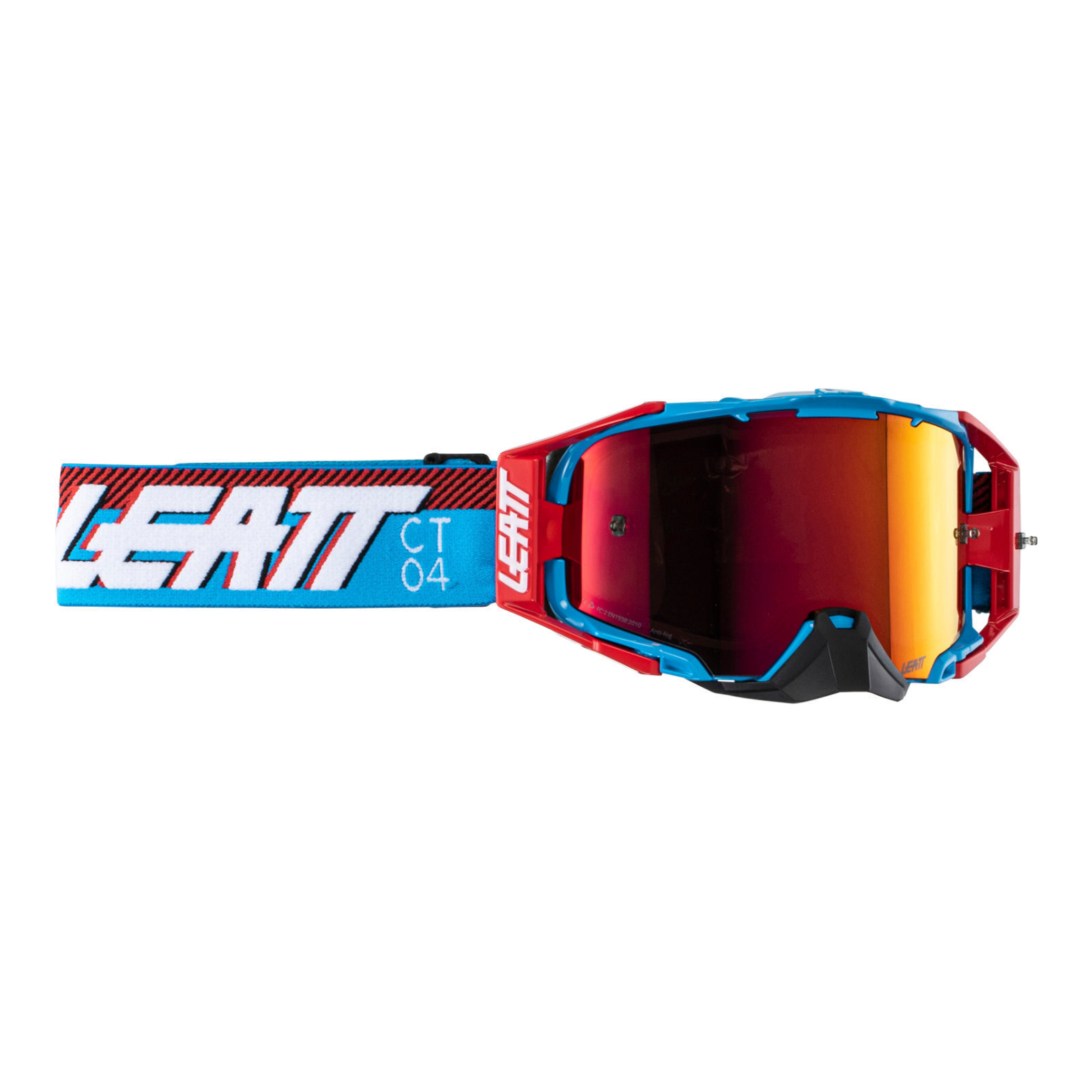 Leatt 6.5 Velocity Goggle Iriz - Cyan / Red 28%