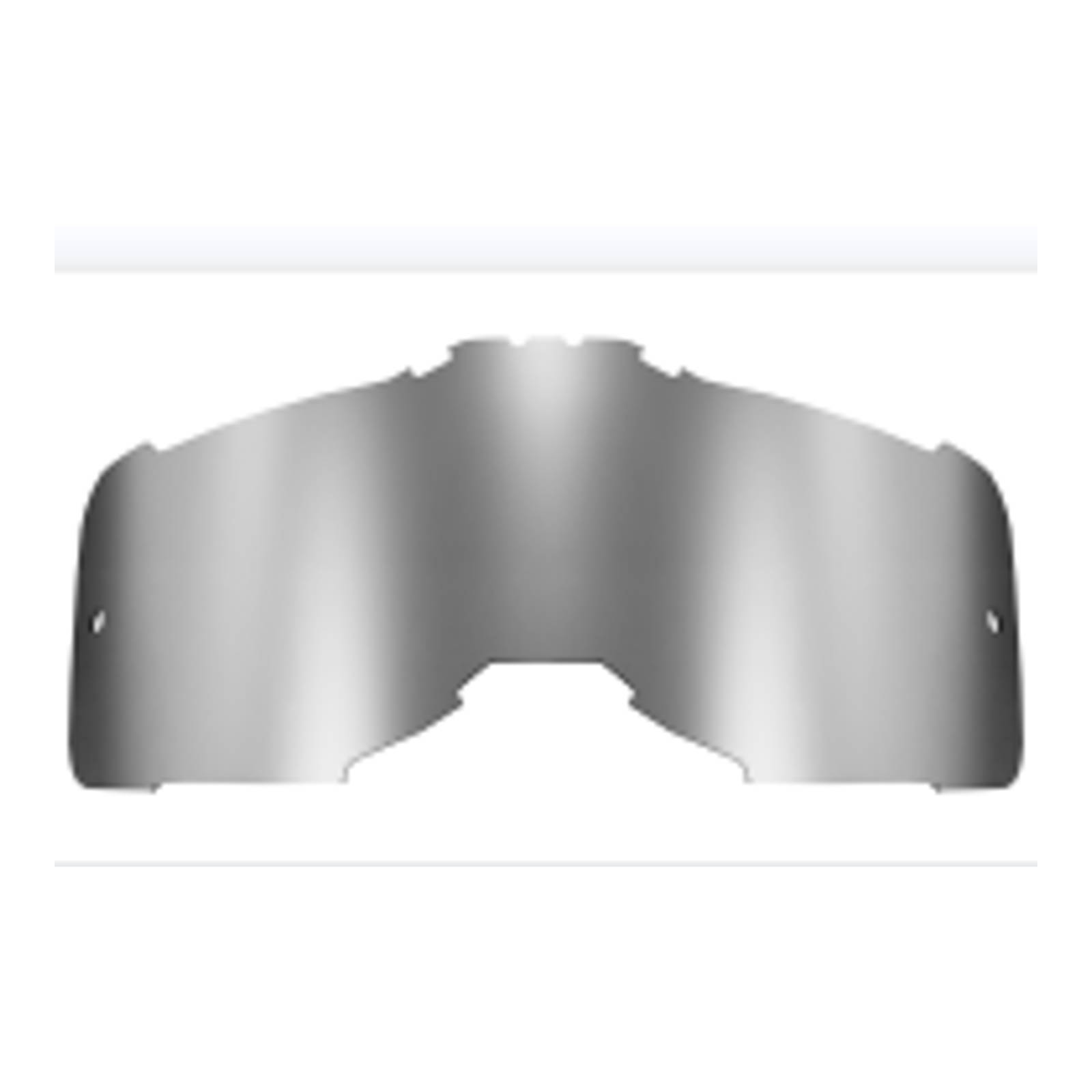 LS2 AURA GOGGLE SILVER IRIDIUM LENS