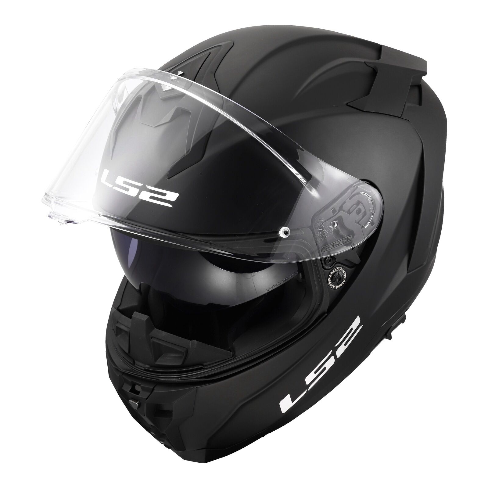 LS2 FF817 Challenger II Solid Helmet Ð Matte Black (L)