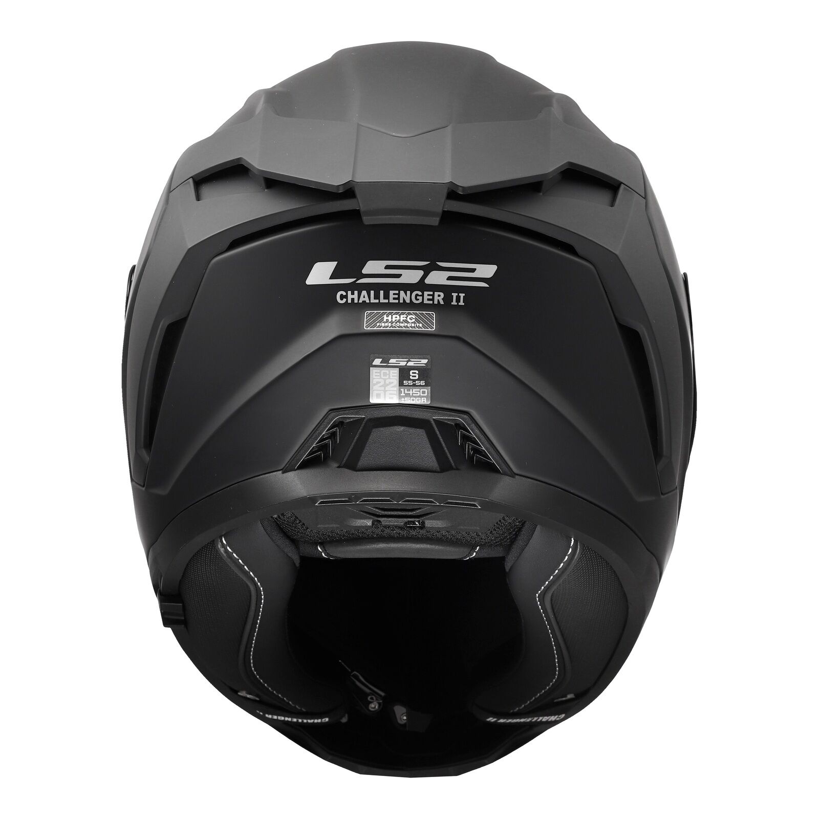 LS2 FF817 Challenger II Solid Helmet Ð Matte Black (2XL)