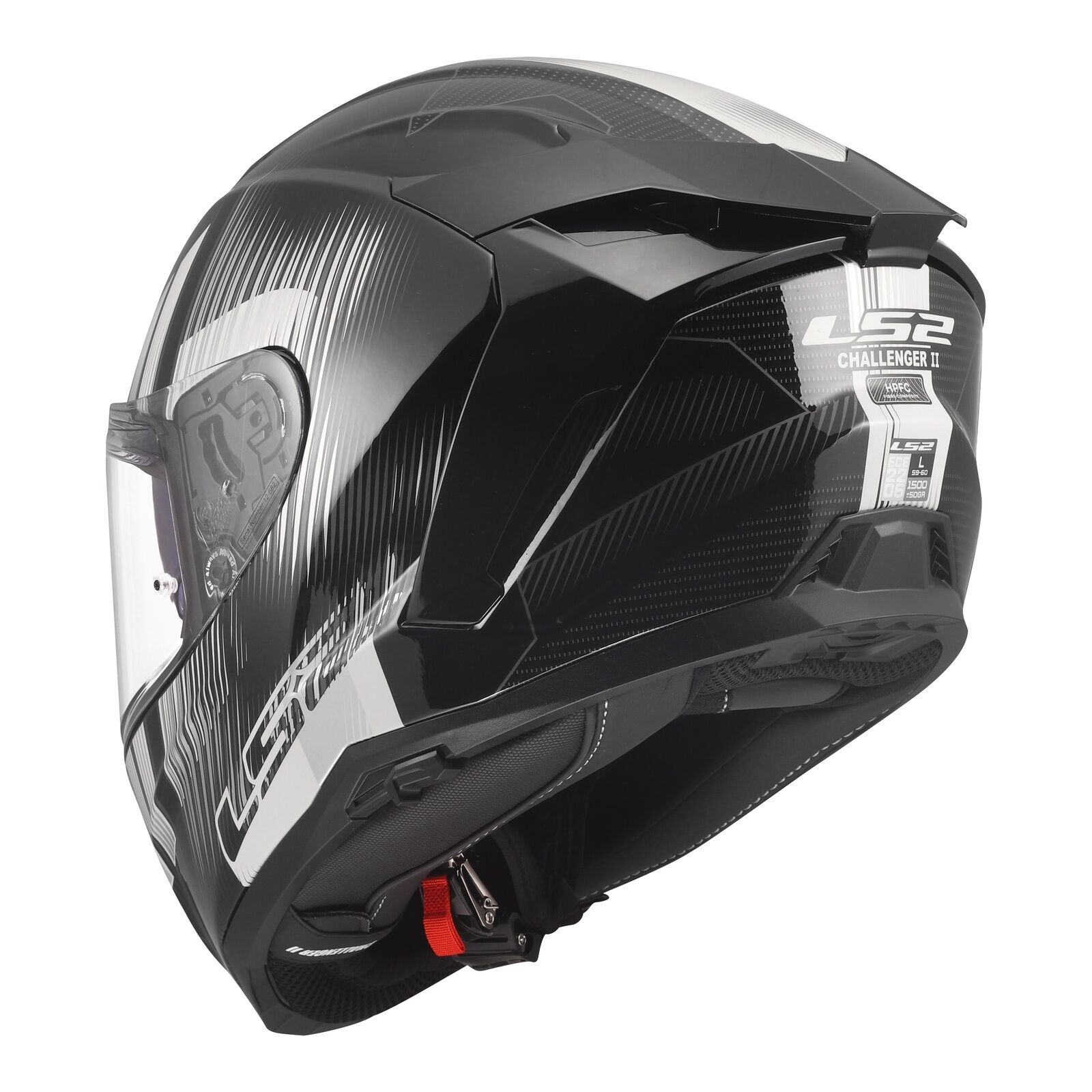 LS2 FF817 Challenger II Nitro Helmet Ð Black / Grey (M)