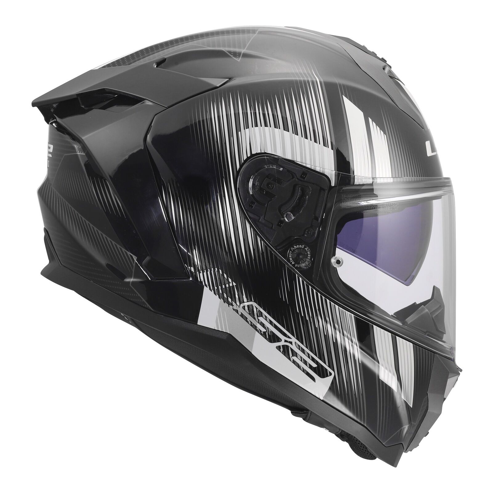 LS2 FF817 Challenger II Nitro Helmet Ð Black / Grey (L)