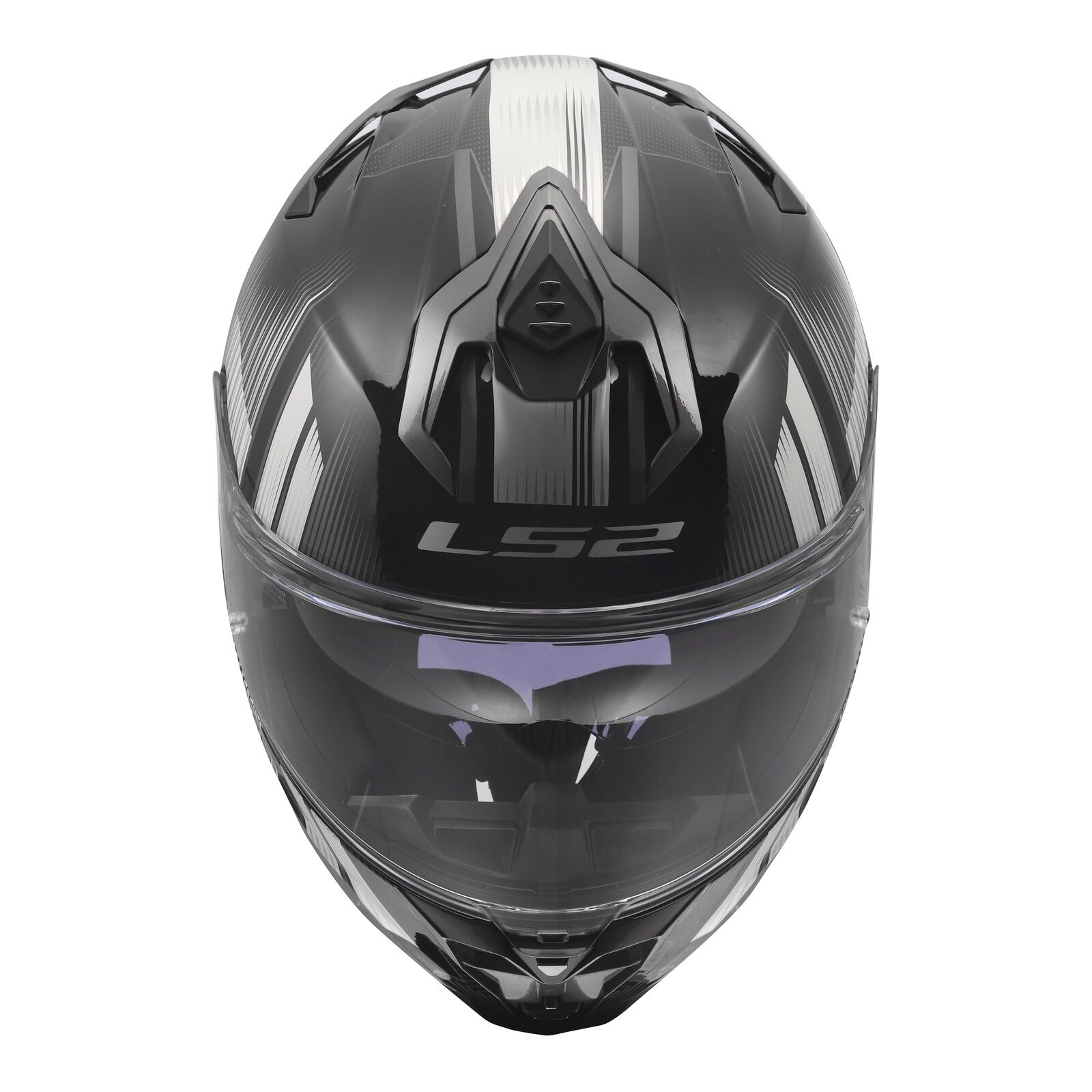 LS2 FF817 Challenger II Nitro Helmet Ð Black / Grey (XL)
