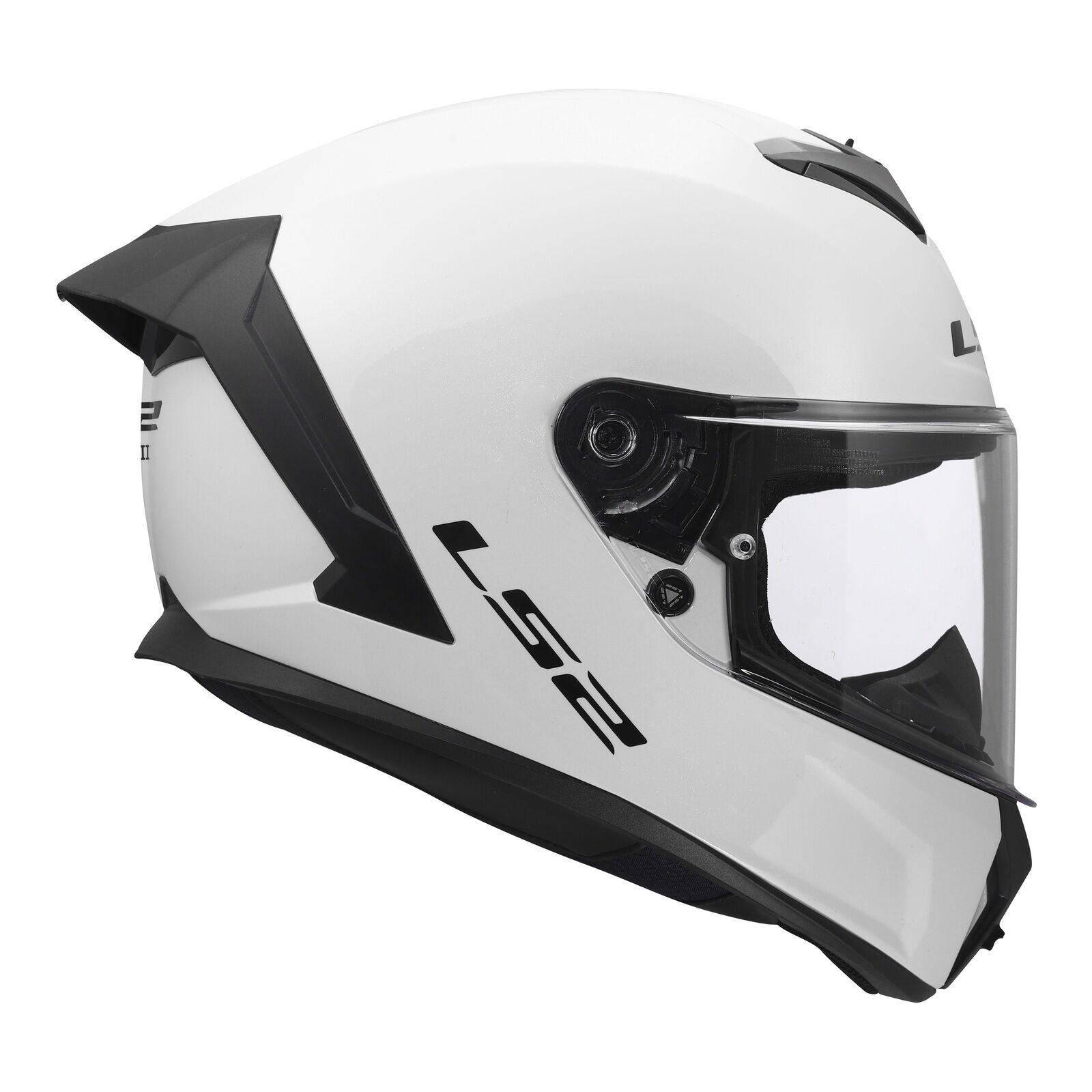 LS2 FF820 Rapid III Solid Helmet Ð Gloss White (S)
