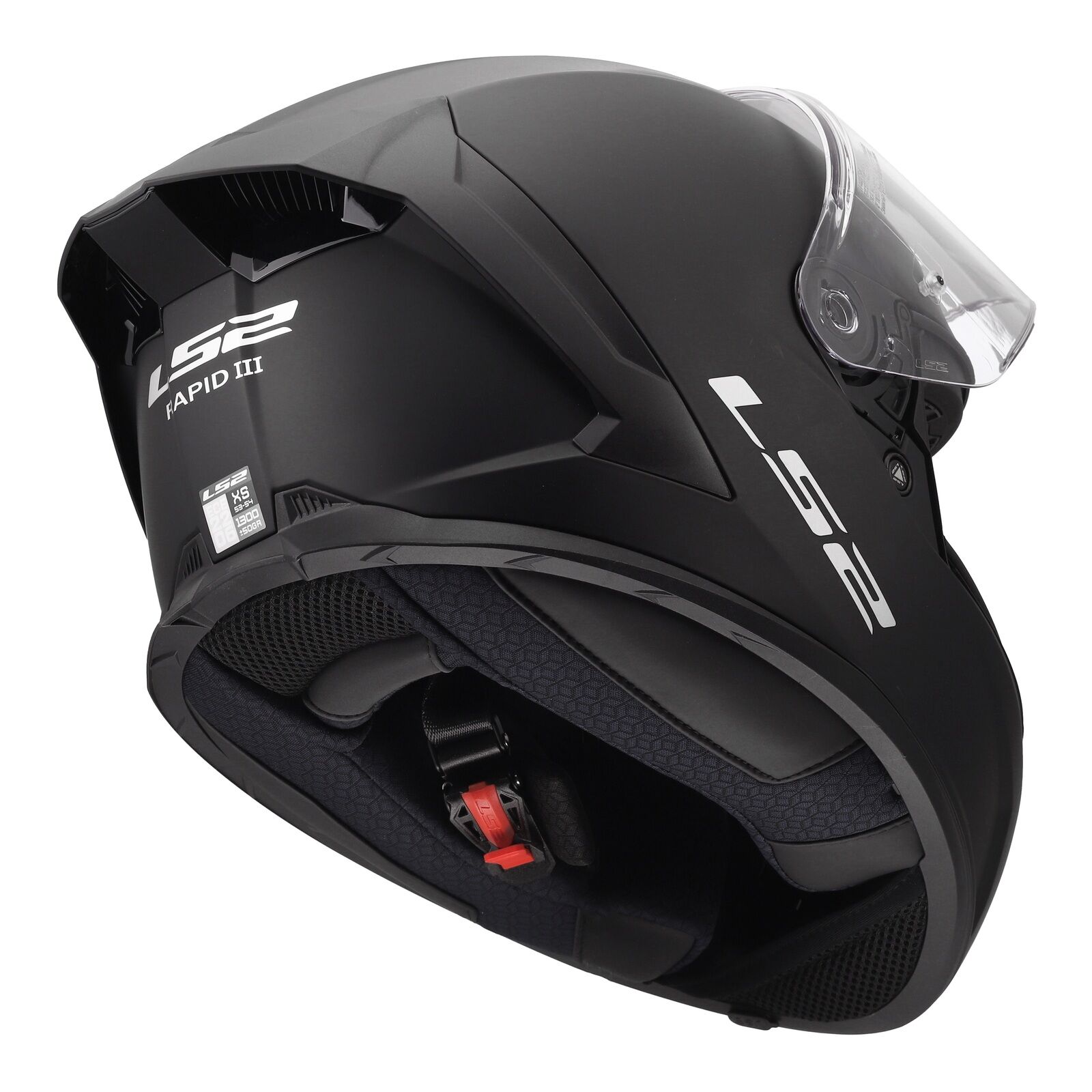 LS2 FF820 Rapid III Solid Helmet Ð Matte Black (S)