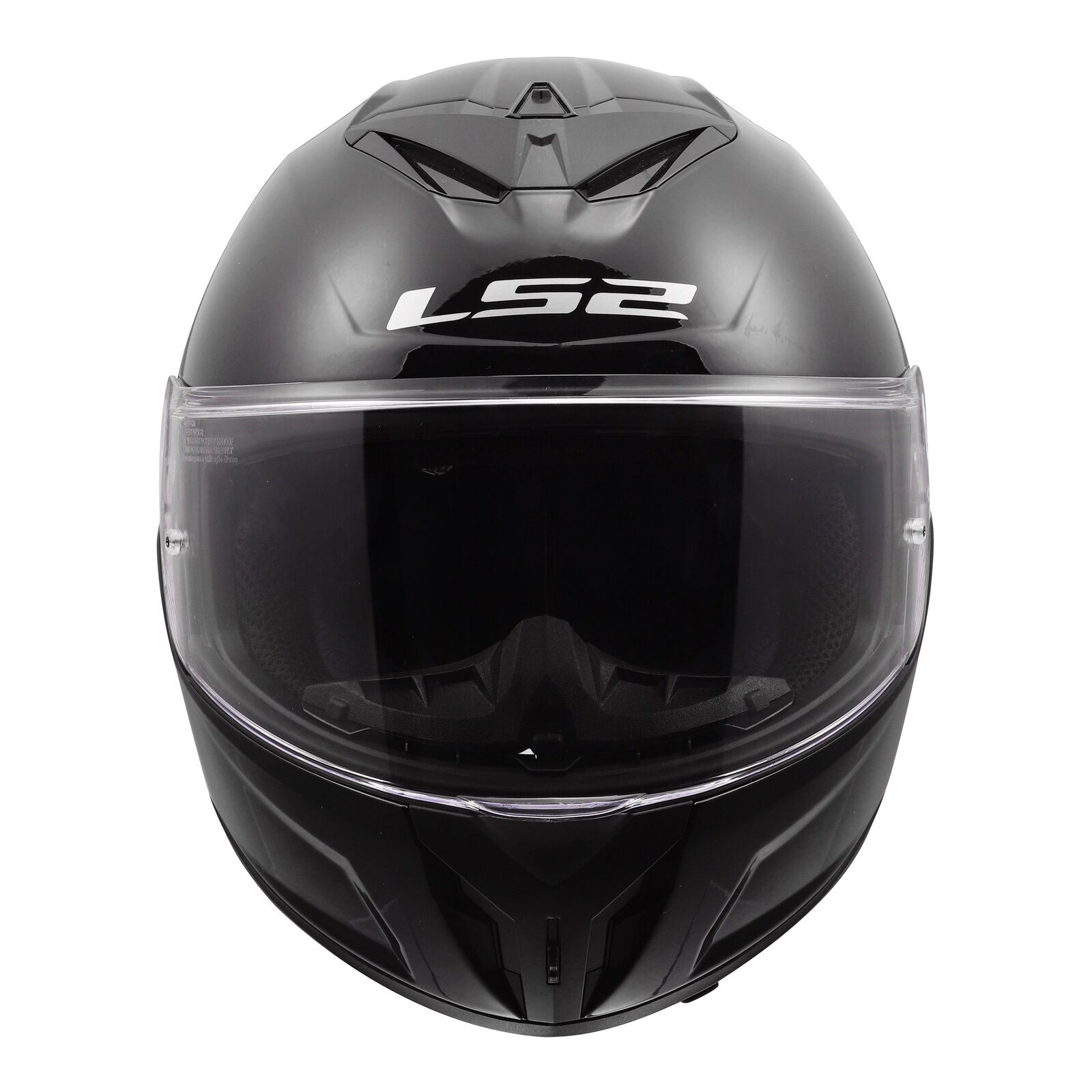 LS2 FF820 Rapid III Solid Helmet Ð Gloss Black (L)