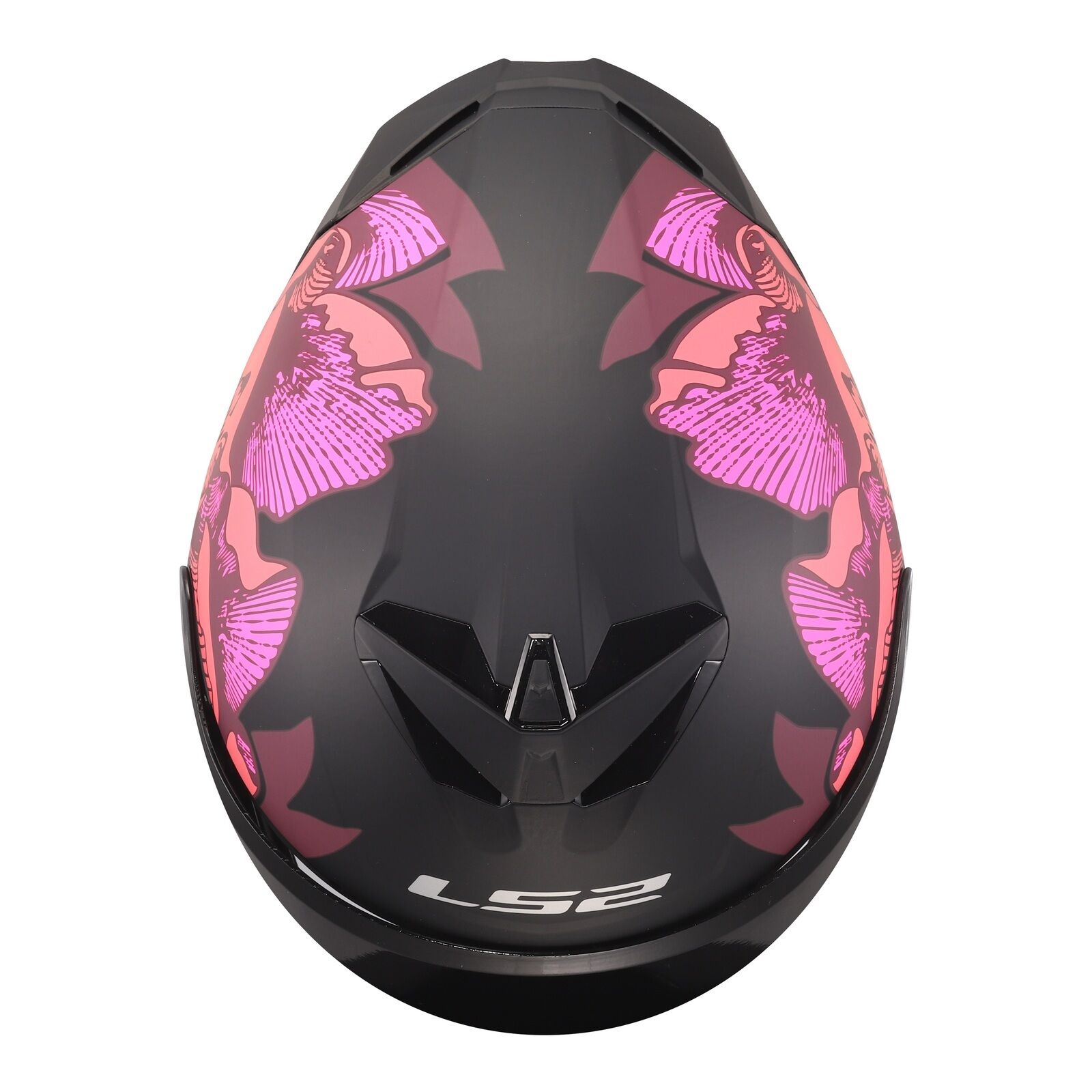 LS2 FF820 Rapid III Poppies II Helmet Ð Black / Pink (XS)