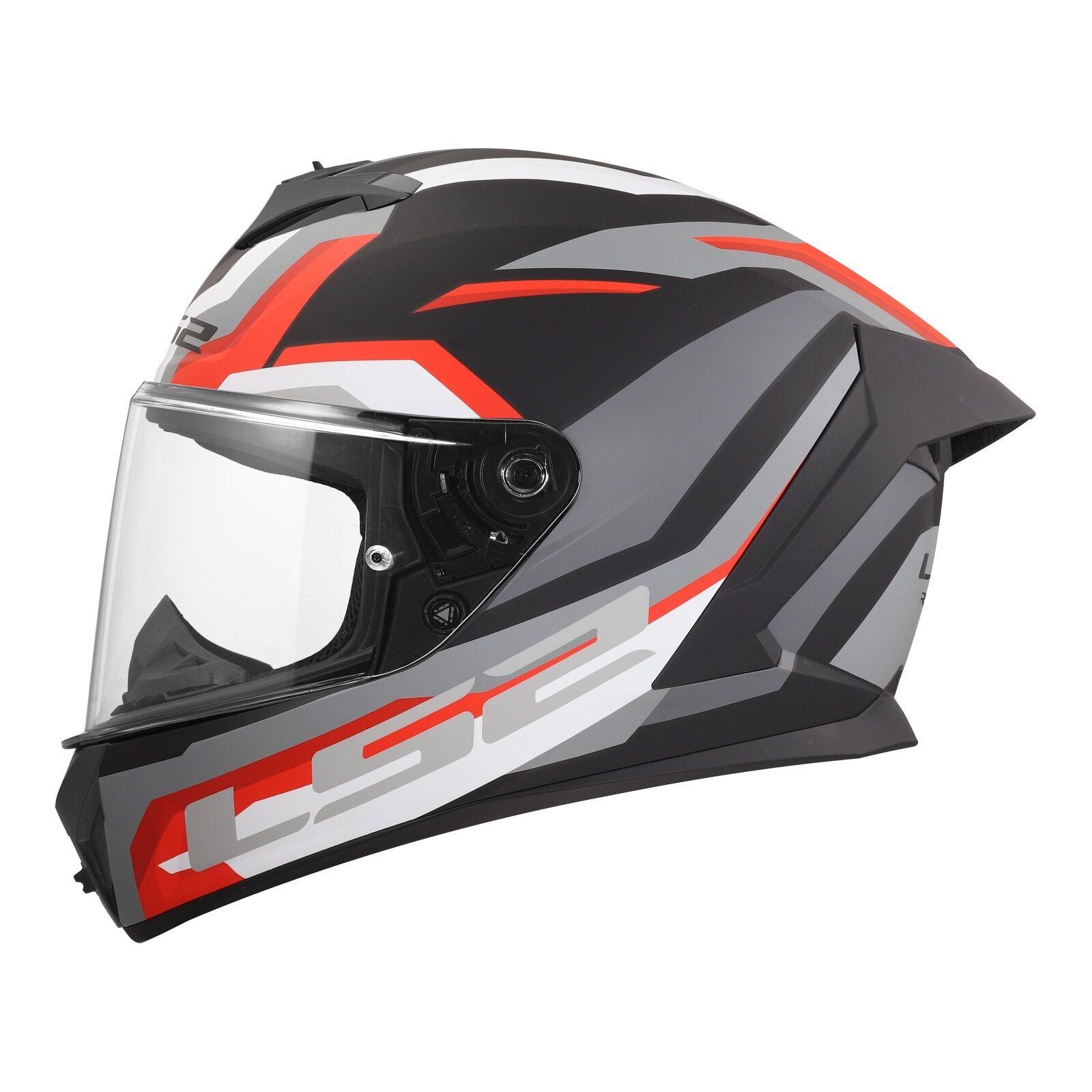 LS2 FF820 Rapid III Hyper Helmet Ð Black / Red (M)