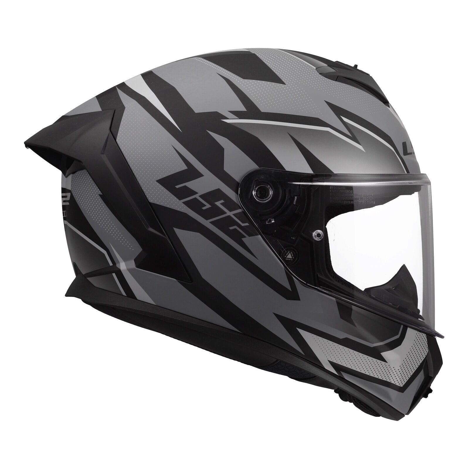 LS2 FF820 Rapid III Xtrem Helmet Ð Black / Grey (L)