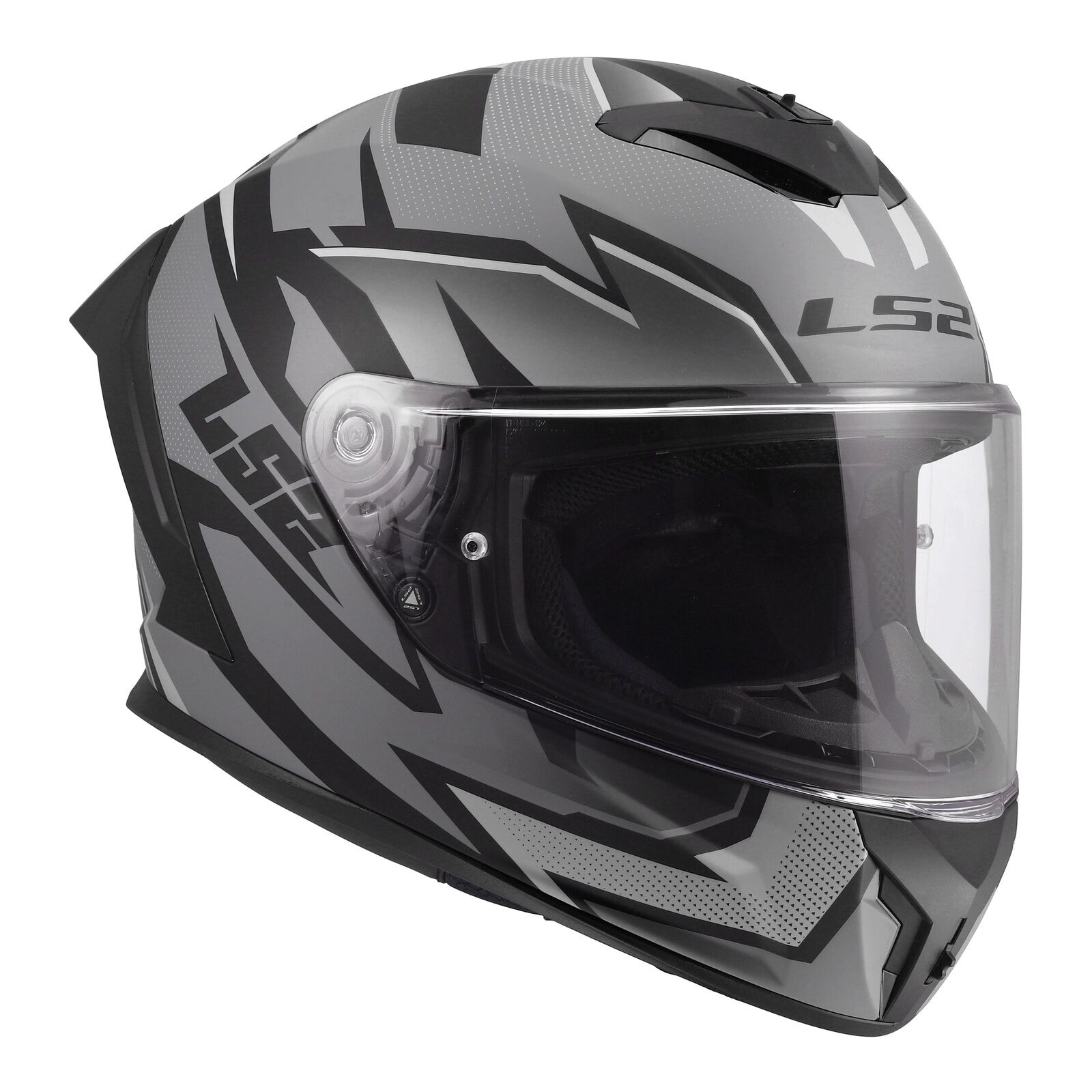 LS2 FF820 Rapid III Xtrem Helmet Ð Black / Grey (XL)