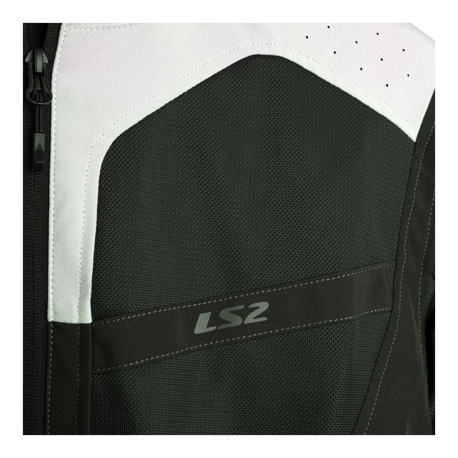 LS2 Bolton Air Jacket - Green / Grey (S)