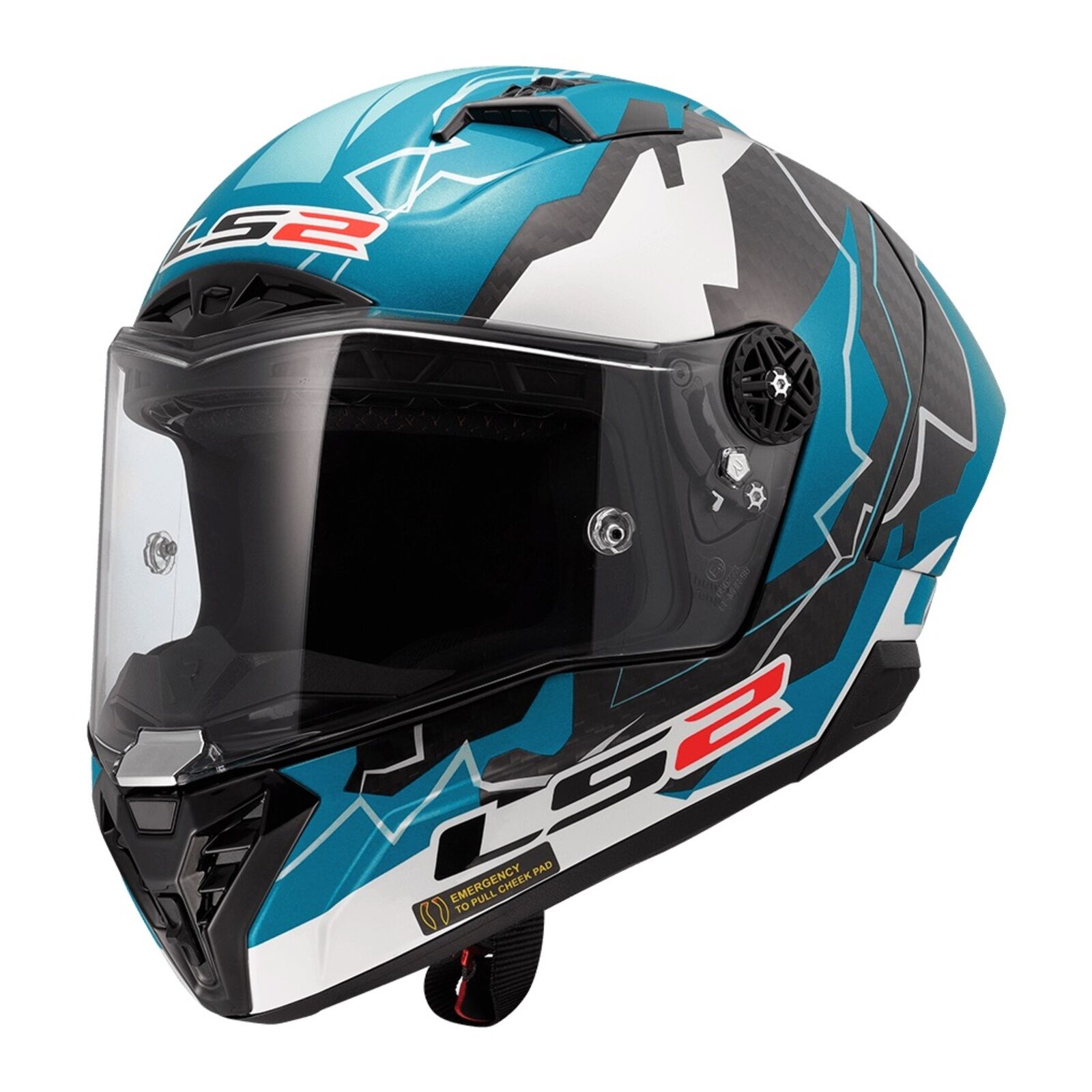 LS2 FF805 Thunder GP Aero Helmet - Huertas Replica (XS)