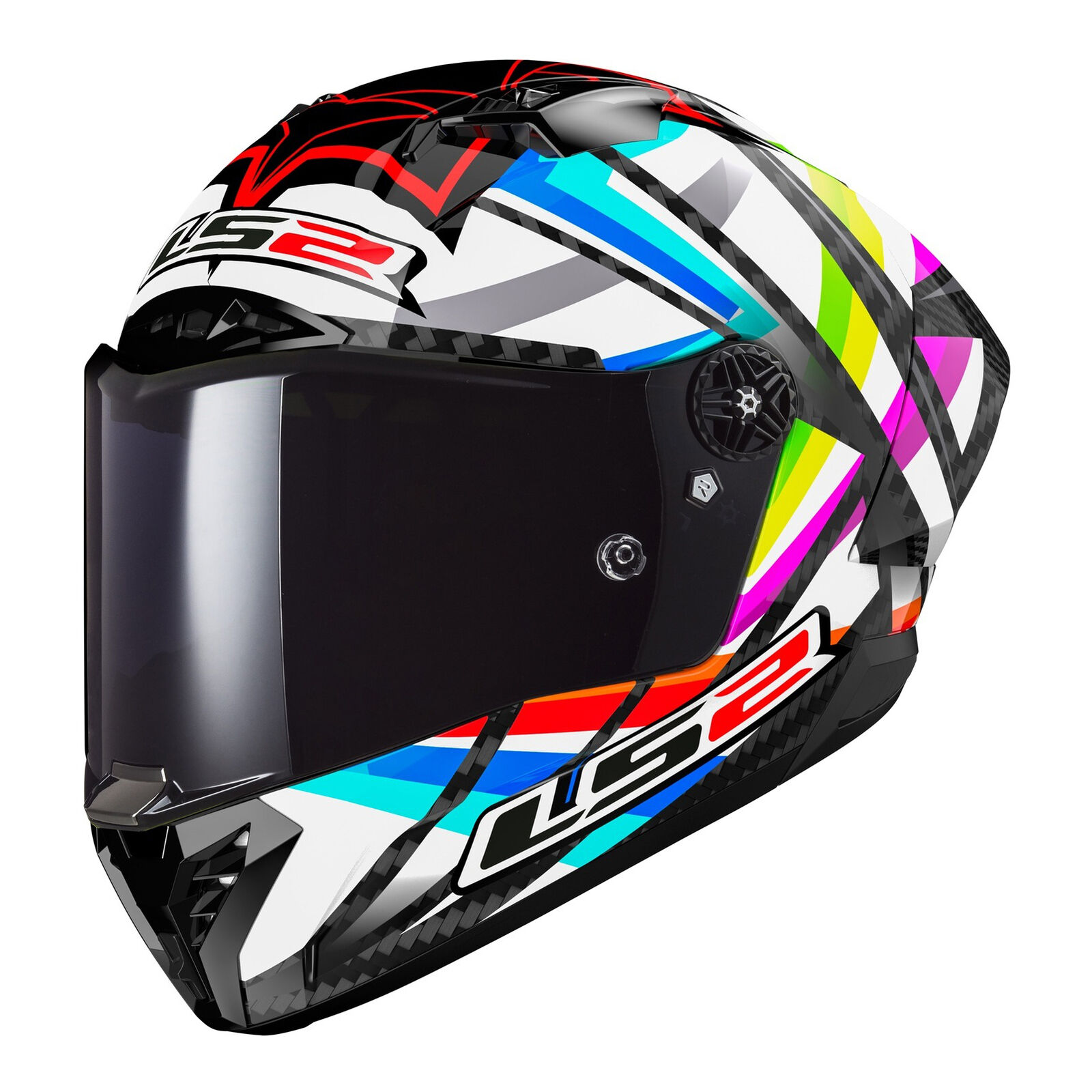 LS2 FF805 Thunder GP Pro (FIM) Helmet - Flash (XL)