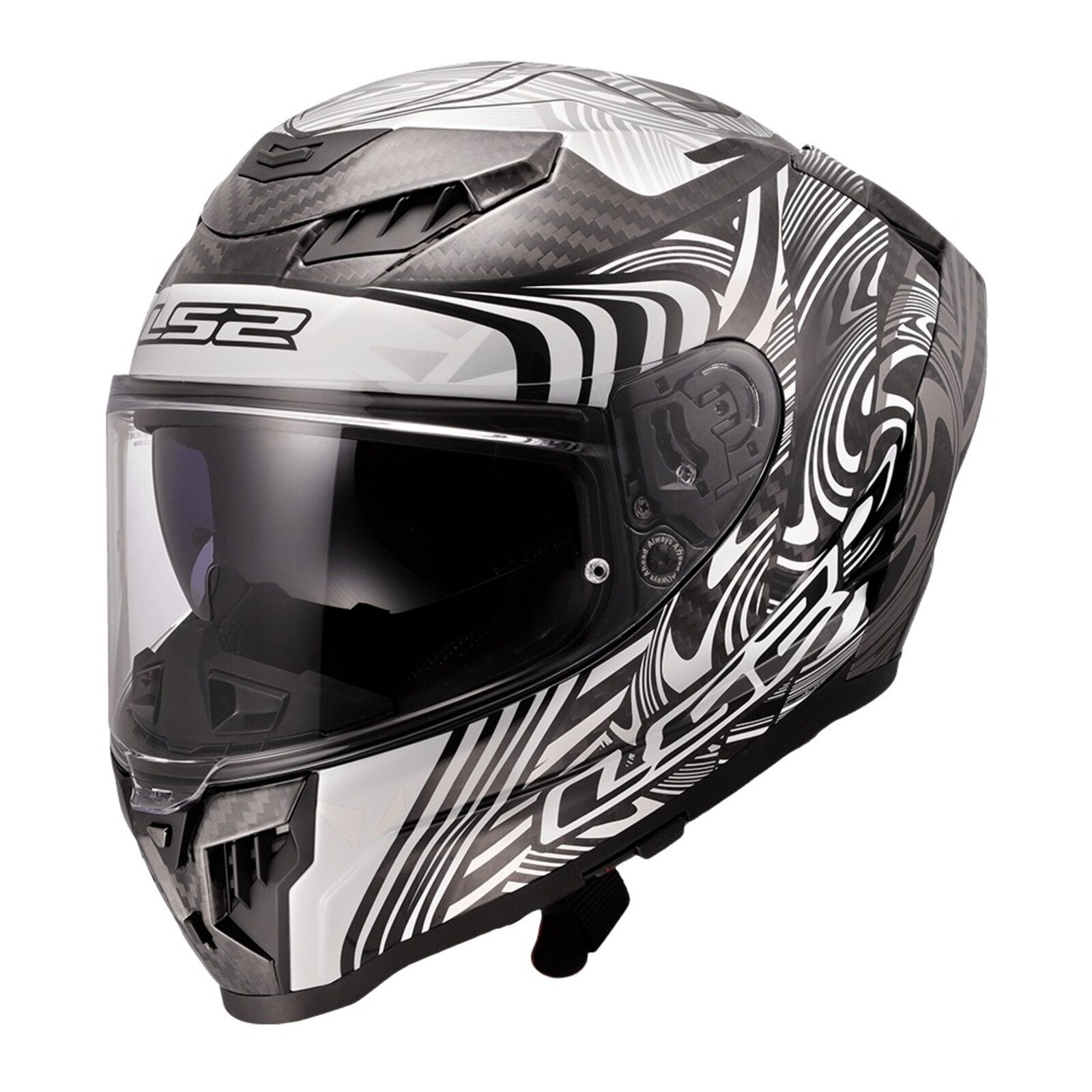 LS2 FF807 Dragon Enthum - Black / Silver (XS) 06
