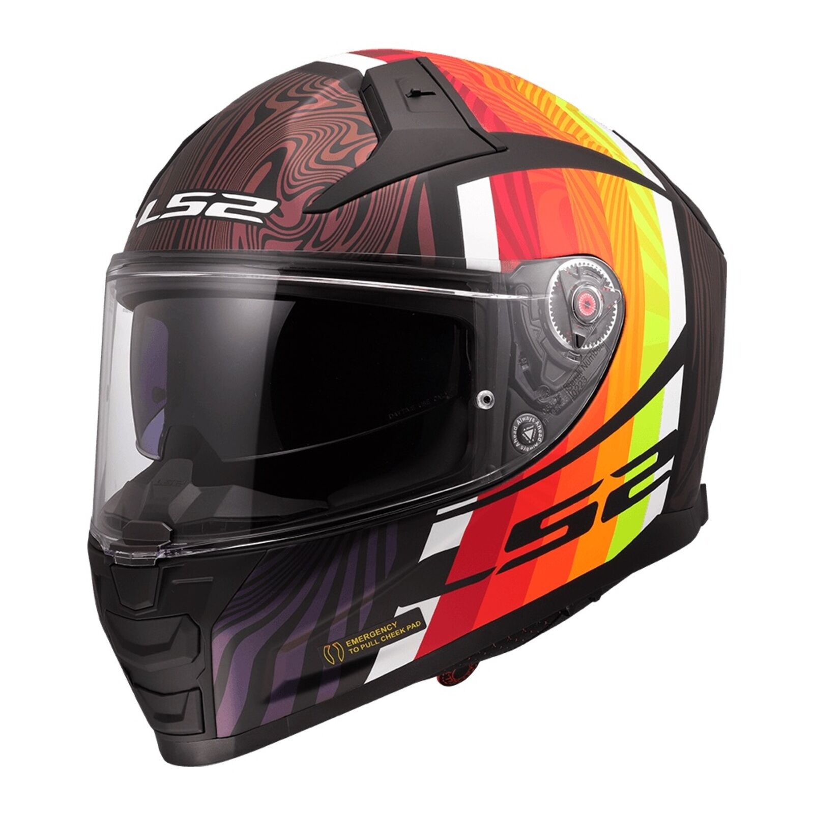 LS2 FF811 Vector II Freedom Helmet - Matte Black / Chameleon (L)
