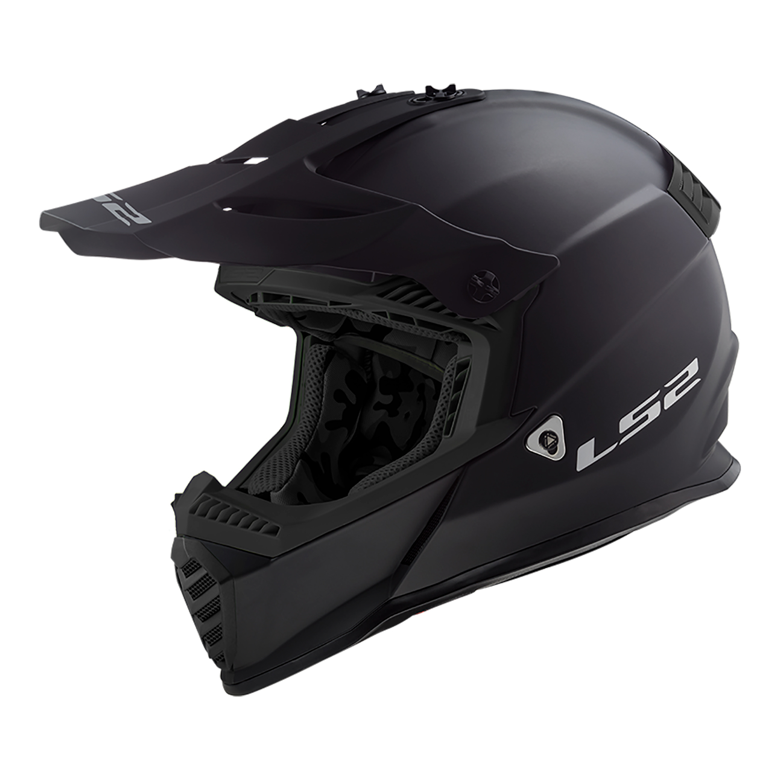 LS2 MX437 Fast Evo (2XL) - Matte Black