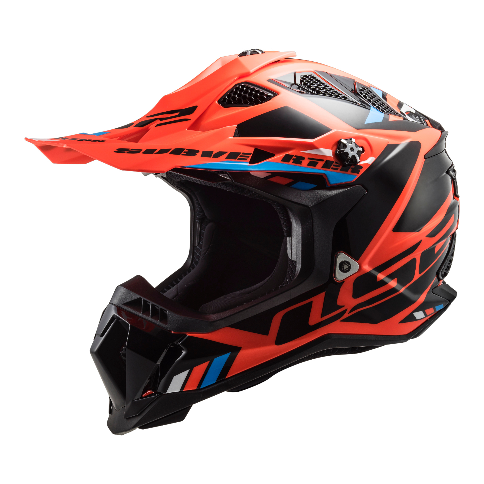 LS2 MX700 Subverter Evo II (XS) Stomp - Fluo Orange / Black