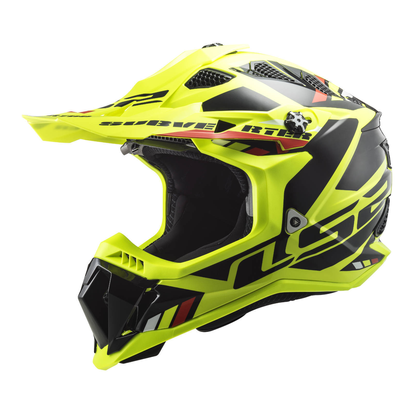 LS2 MX700 Subverter Evo (XS) Stomp - Hi-Vis Yellow / Black