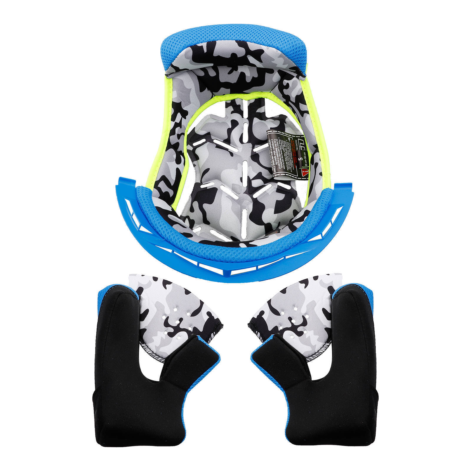 LS2 MX437 Fast Evo Liner - Blue (L)