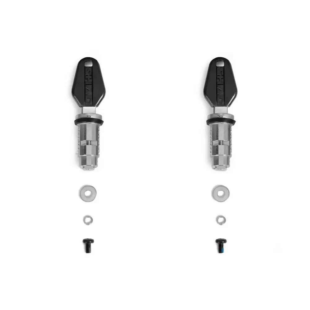 SHAD  Lock kit 2 Cylinders / 2 keys TR40 and SH38x