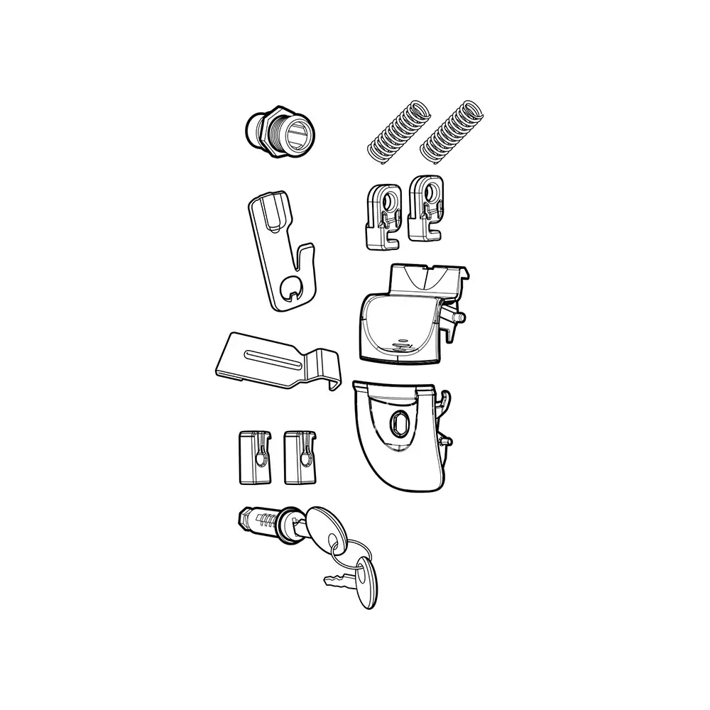 SHAD  LATCH LEVER ASSEMBLY SUIT SH34